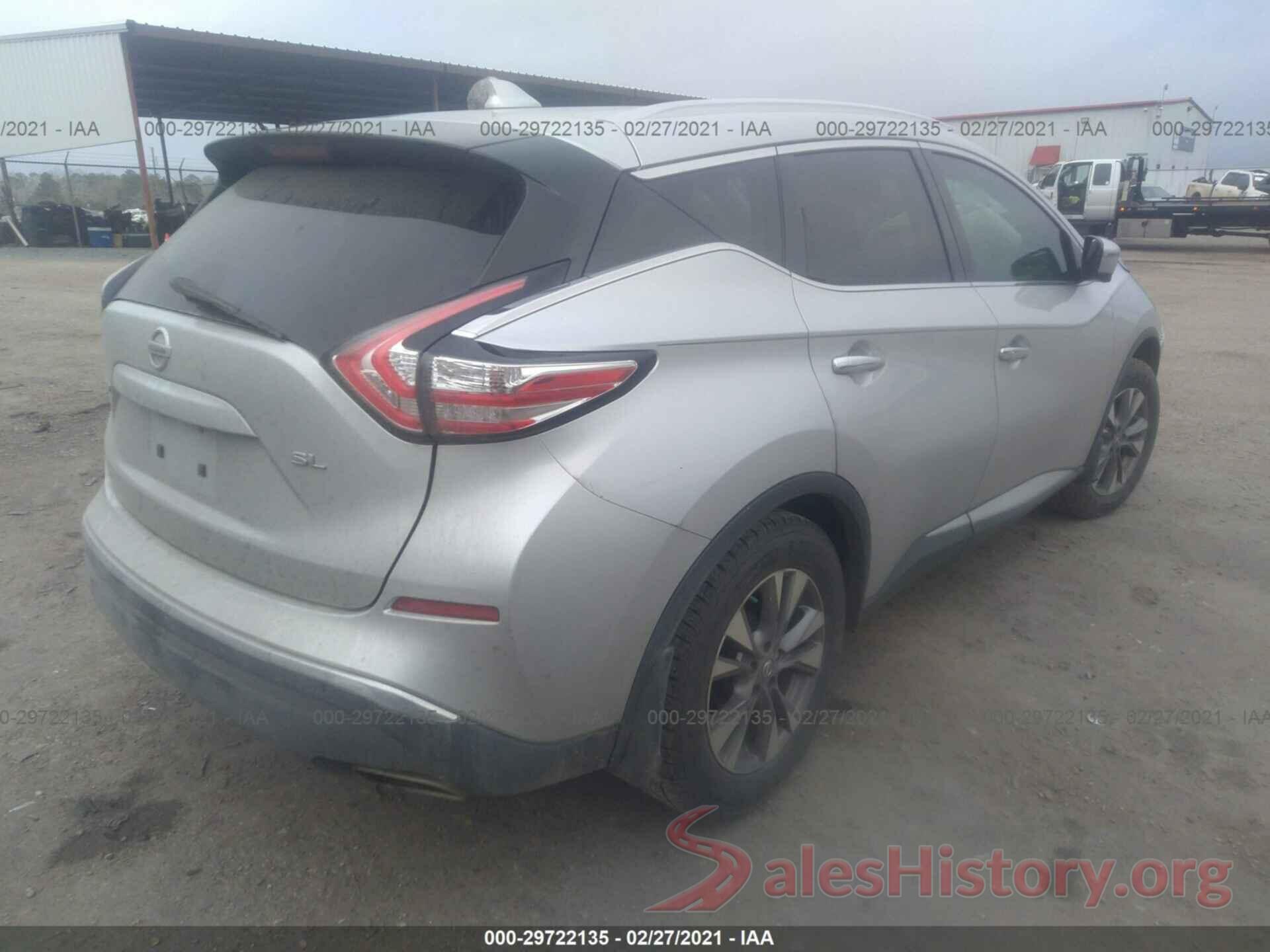 5N1AZ2MG1GN146803 2016 NISSAN MURANO