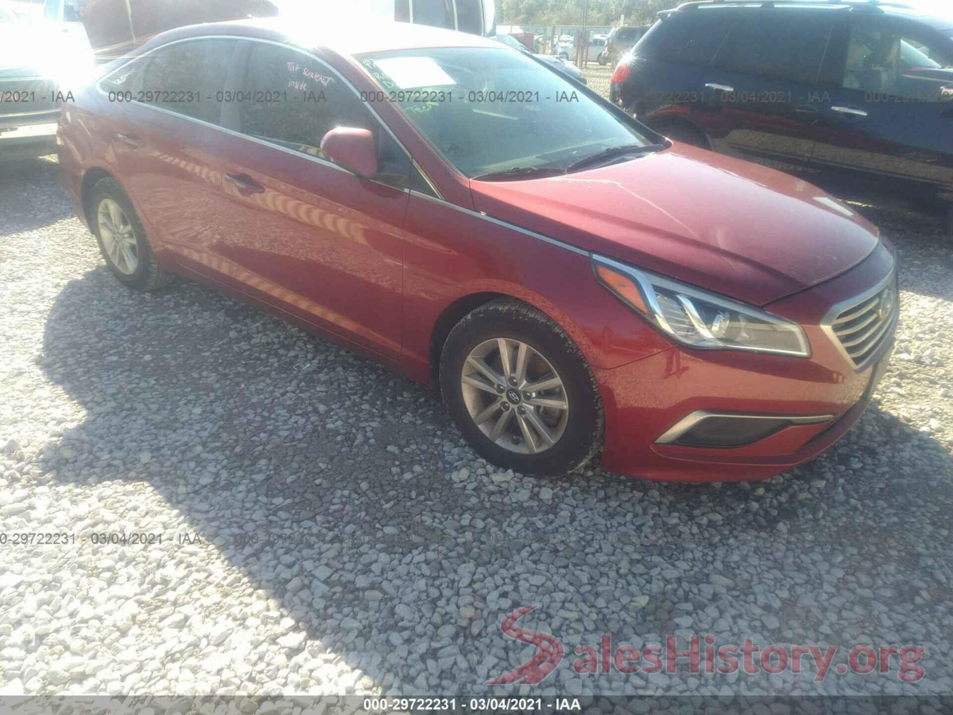 5NPE24AF8GH401254 2016 HYUNDAI SONATA