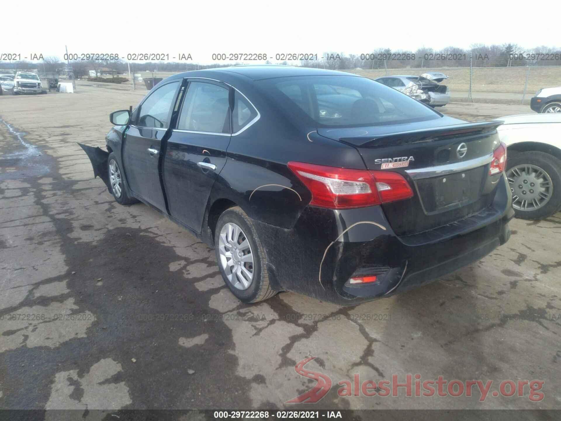 3N1AB7AP1GY210399 2016 NISSAN SENTRA