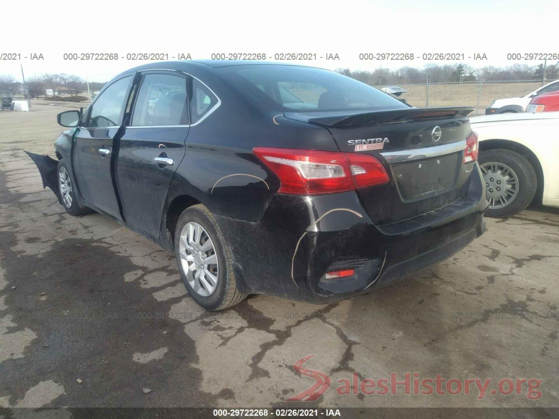 3N1AB7AP1GY210399 2016 NISSAN SENTRA