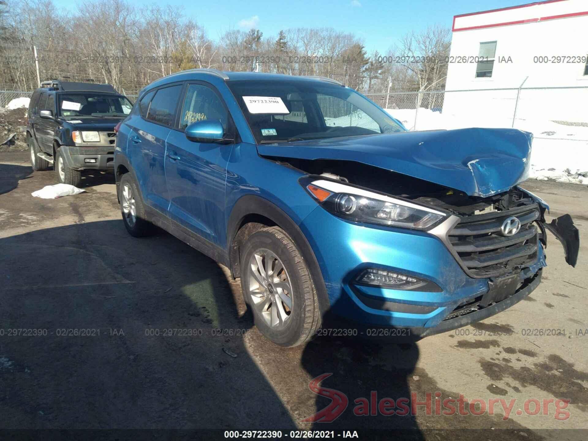 KM8J3CA4XGU210764 2016 HYUNDAI TUCSON