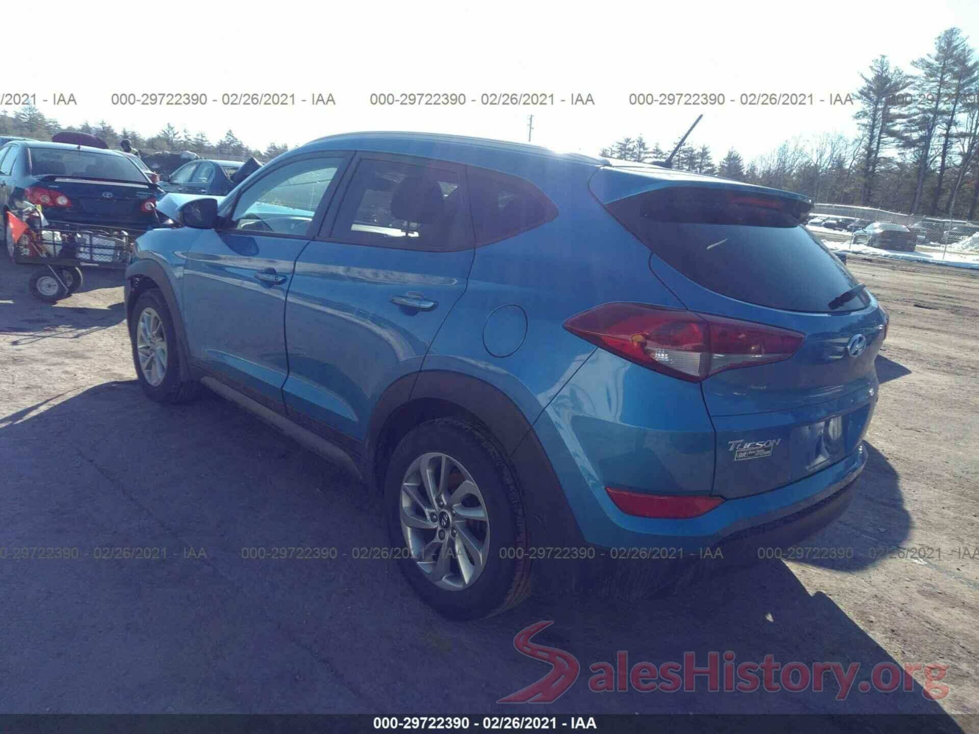 KM8J3CA4XGU210764 2016 HYUNDAI TUCSON