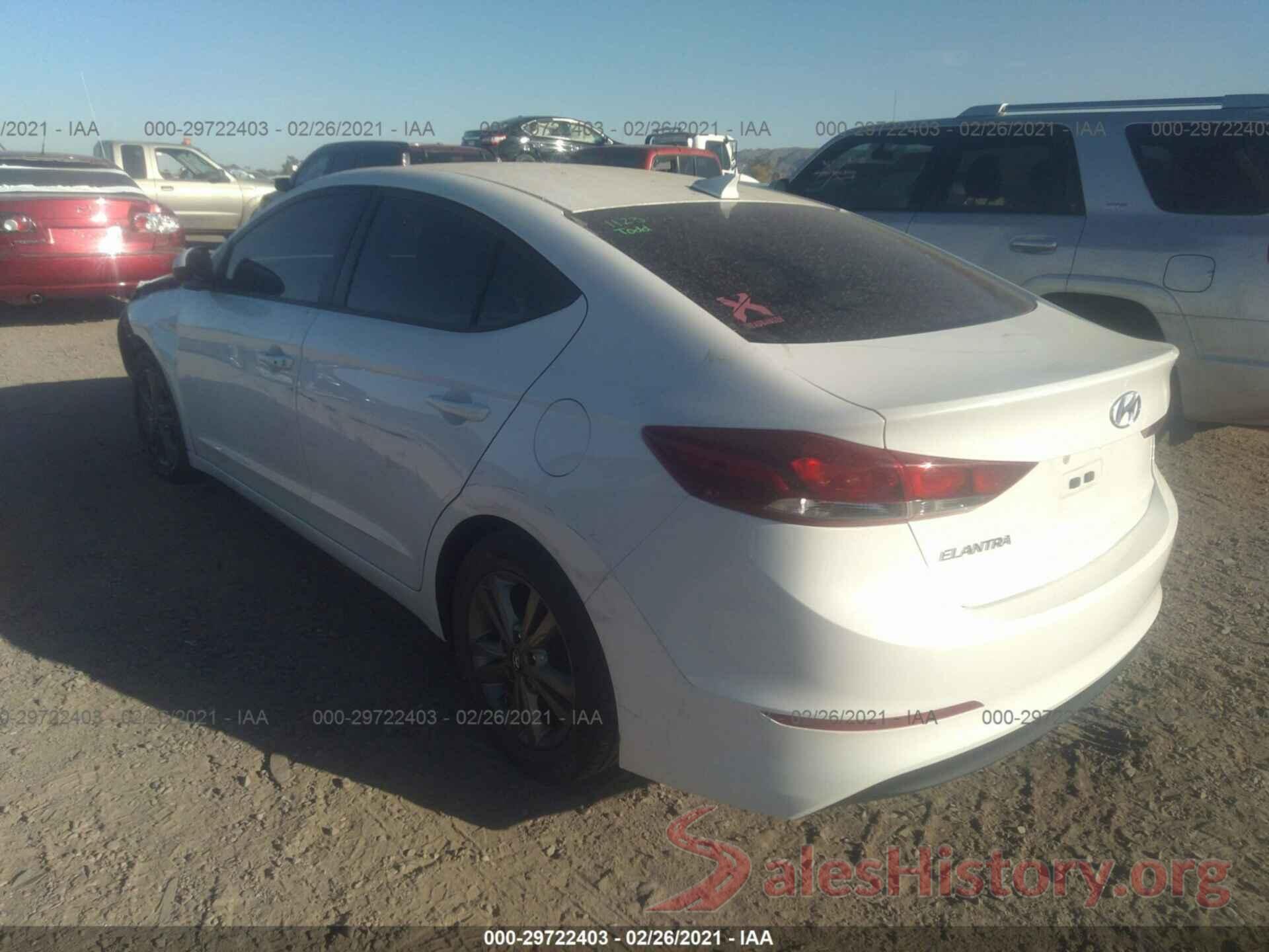 5NPD84LF3HH062380 2017 HYUNDAI ELANTRA