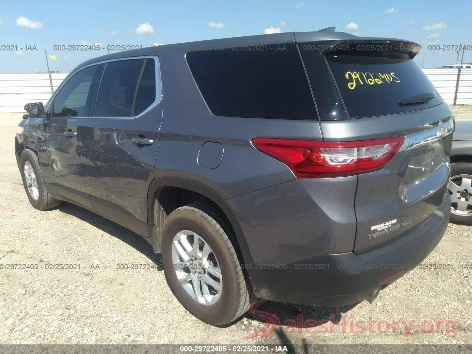 1GNEVFKW3KJ102926 2019 CHEVROLET TRAVERSE