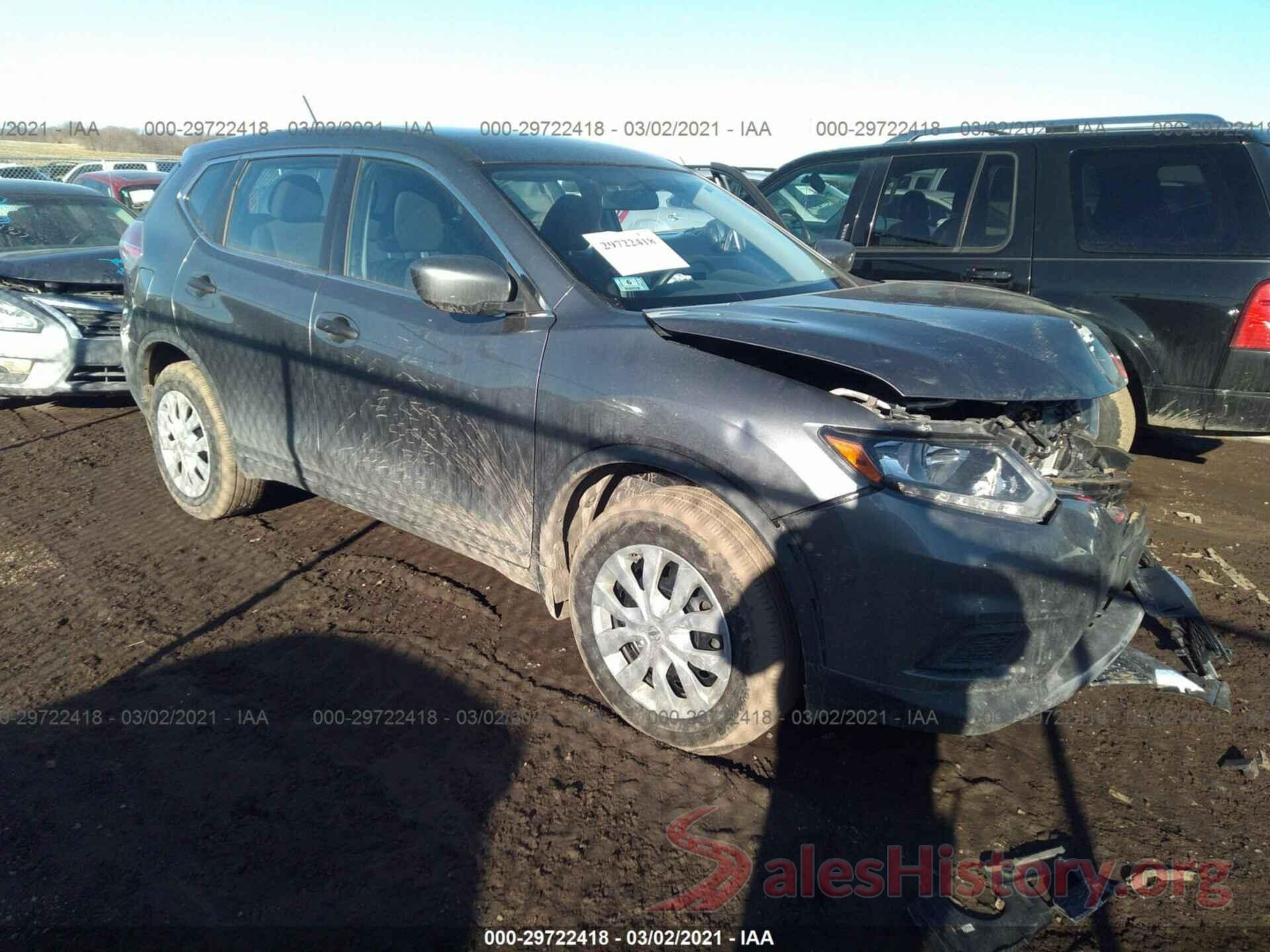 KNMAT2MVXGP627853 2016 NISSAN ROGUE