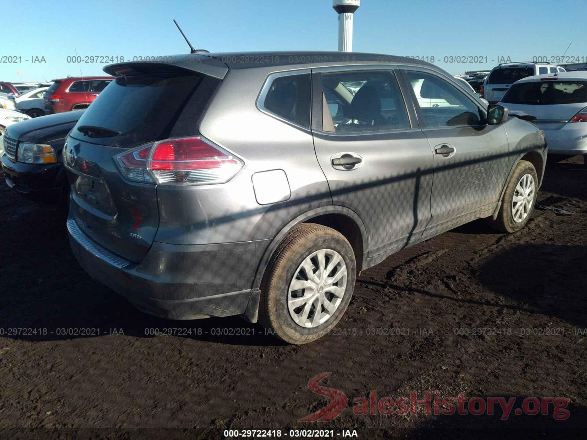 KNMAT2MVXGP627853 2016 NISSAN ROGUE