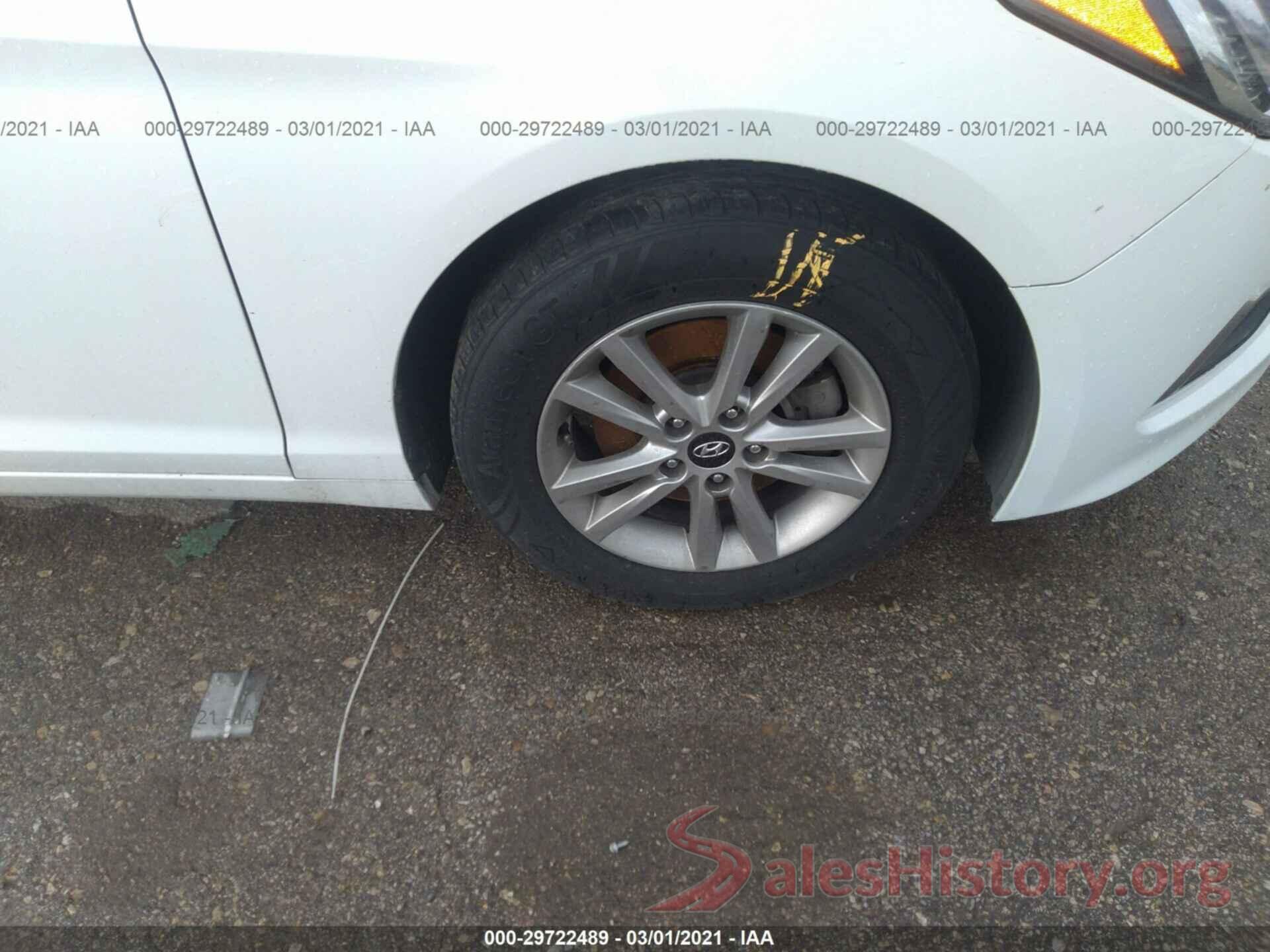 5NPE24AF2GH269107 2016 HYUNDAI SONATA