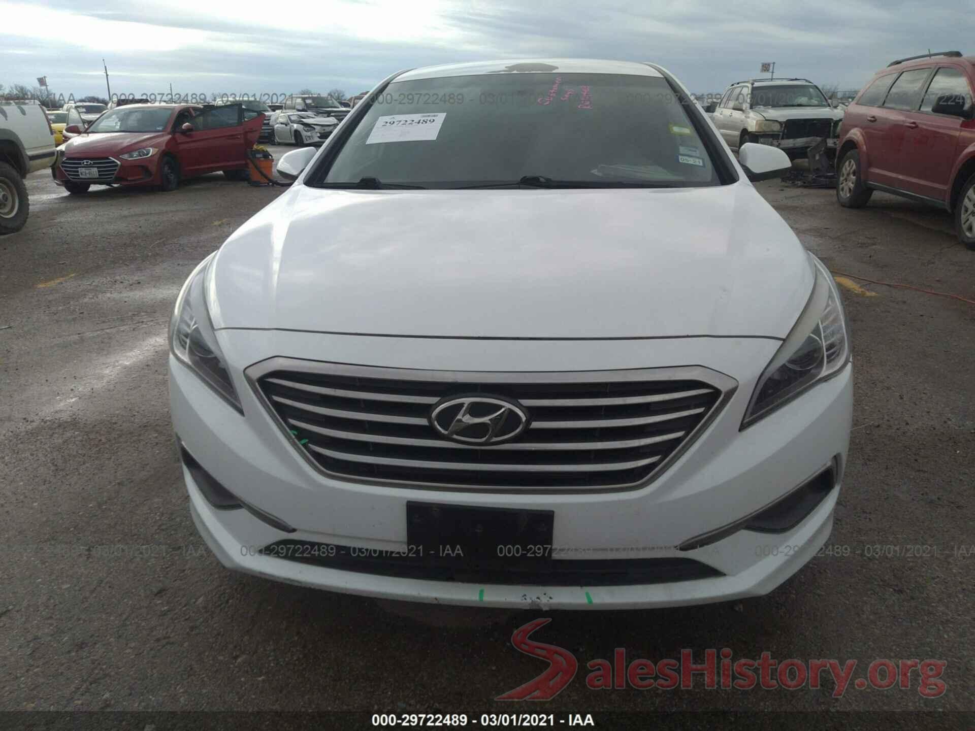 5NPE24AF2GH269107 2016 HYUNDAI SONATA