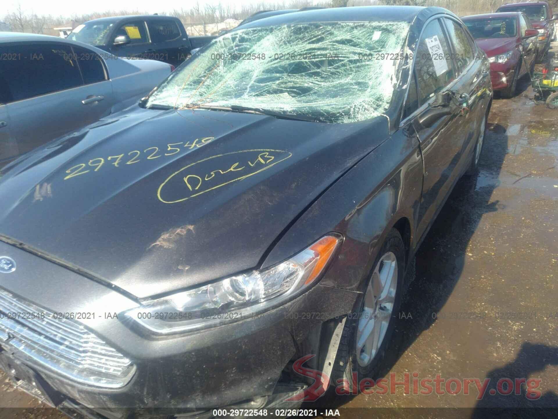 3FA6P0HD1GR131225 2016 FORD FUSION