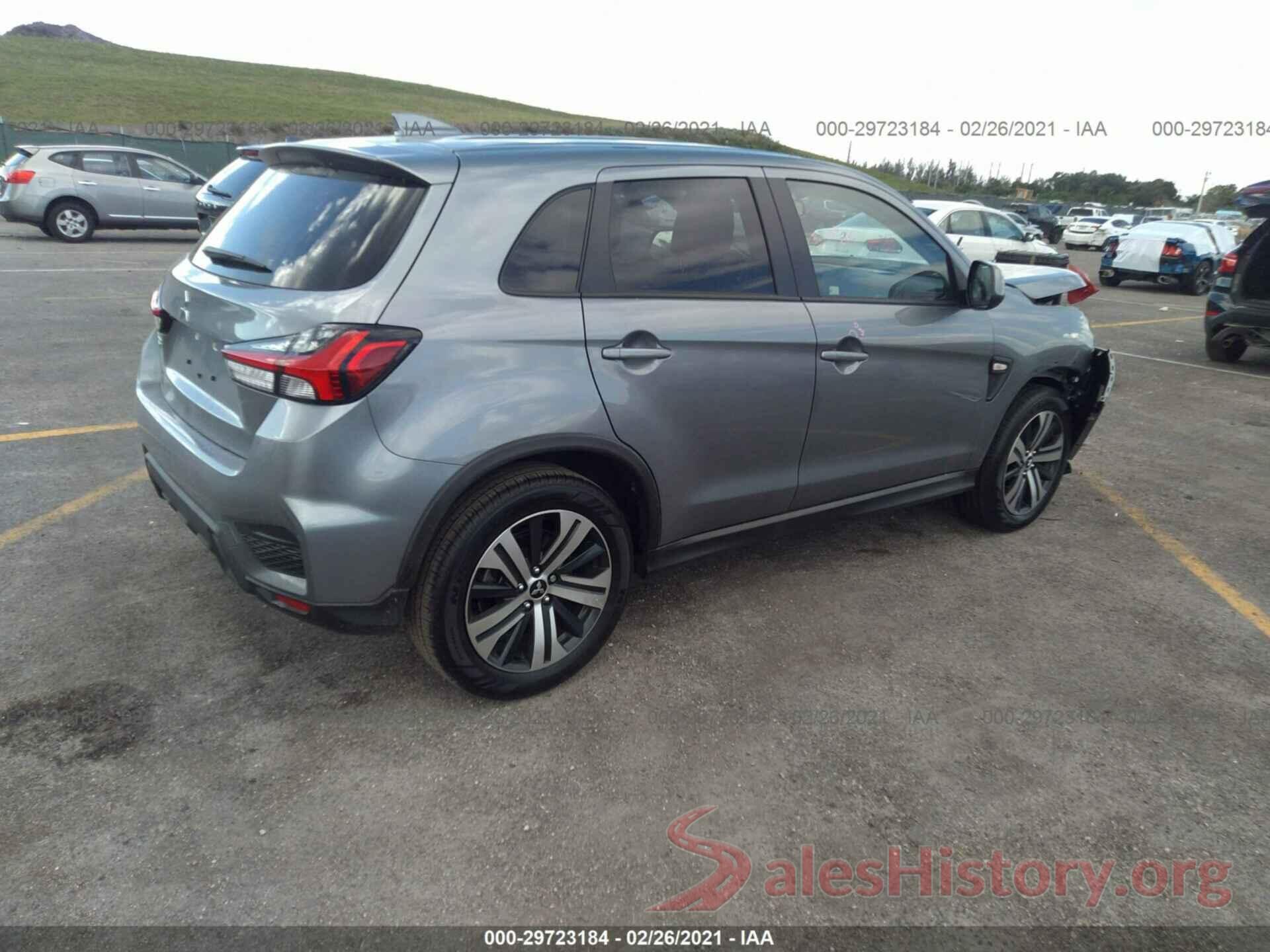 JA4AP3AU9LU020256 2020 MITSUBISHI OUTLANDER SPORT