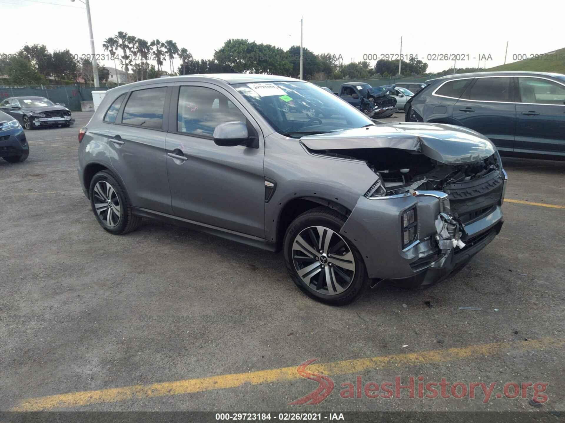 JA4AP3AU9LU020256 2020 MITSUBISHI OUTLANDER SPORT