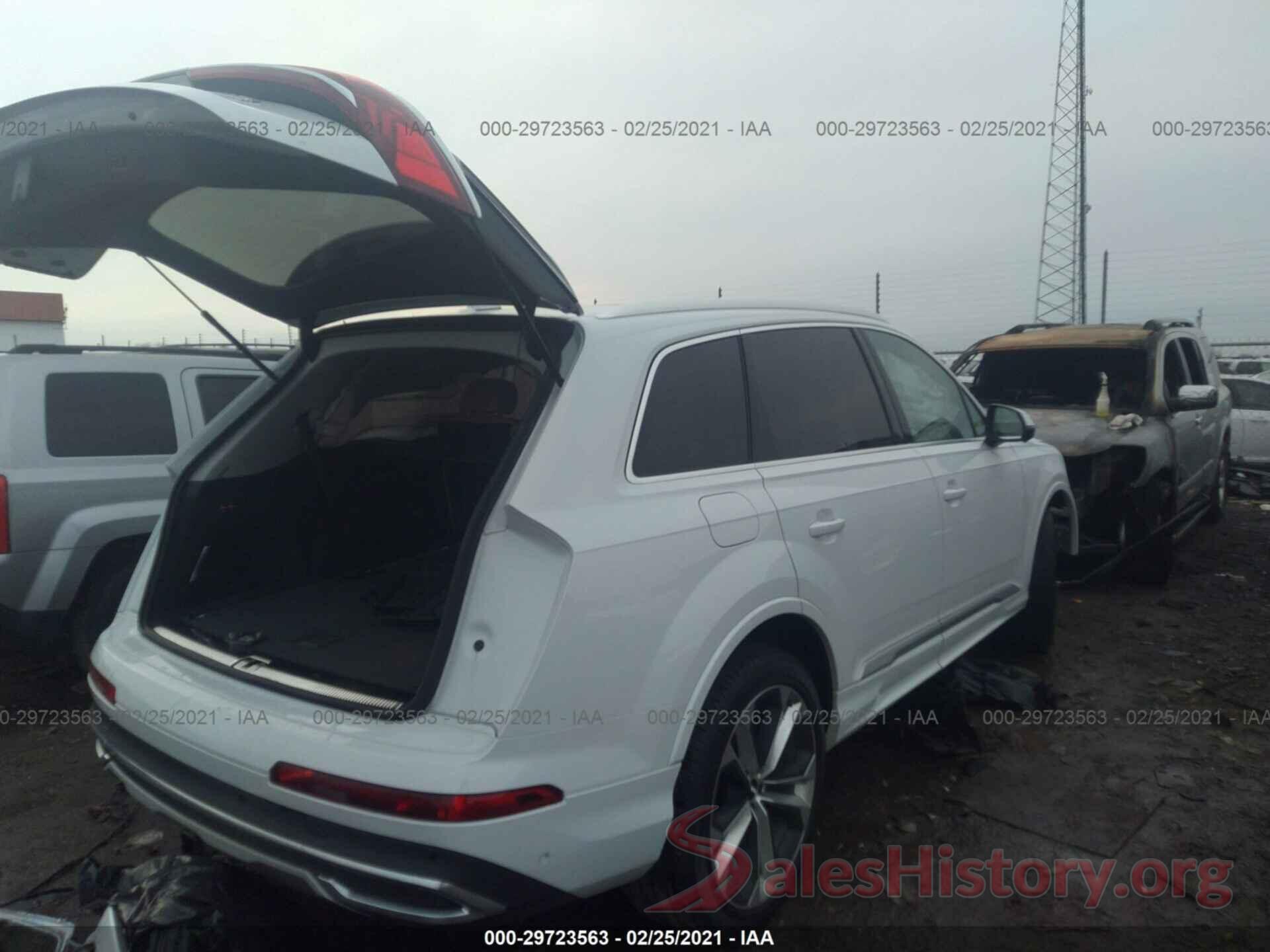 WA1LXAF76LD013152 2020 AUDI Q7