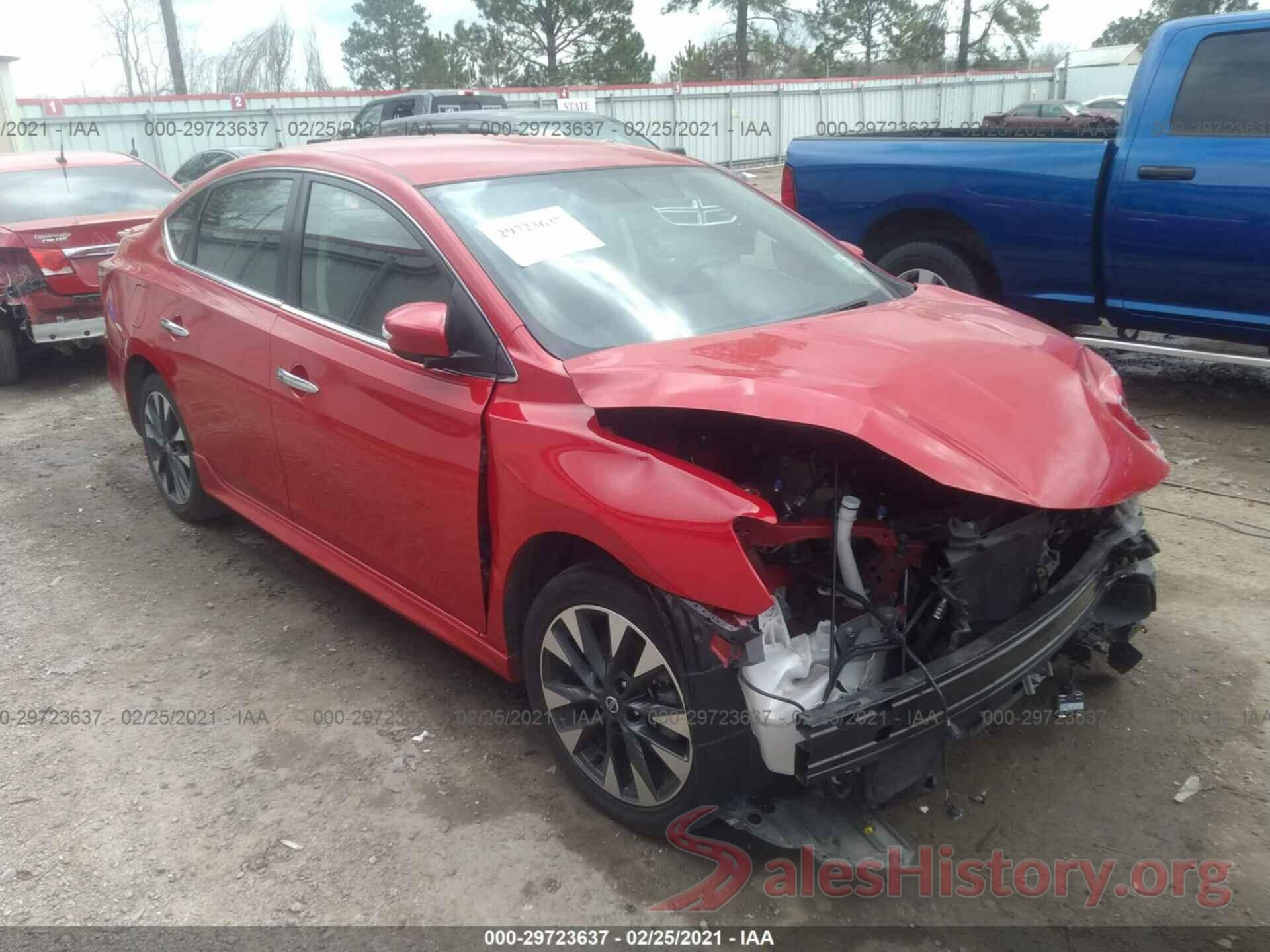 3N1AB7AP3KY301201 2019 NISSAN SENTRA