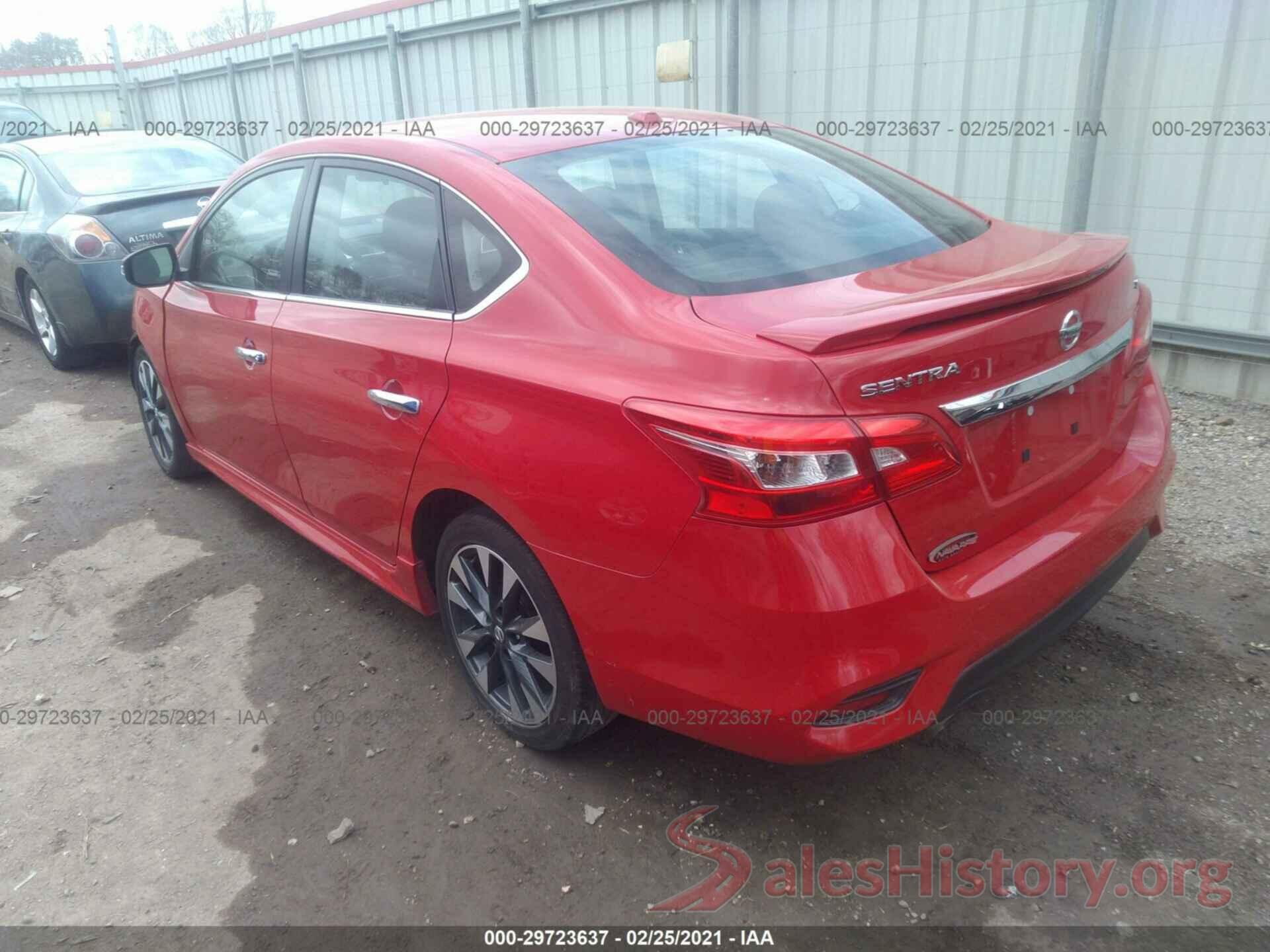 3N1AB7AP3KY301201 2019 NISSAN SENTRA