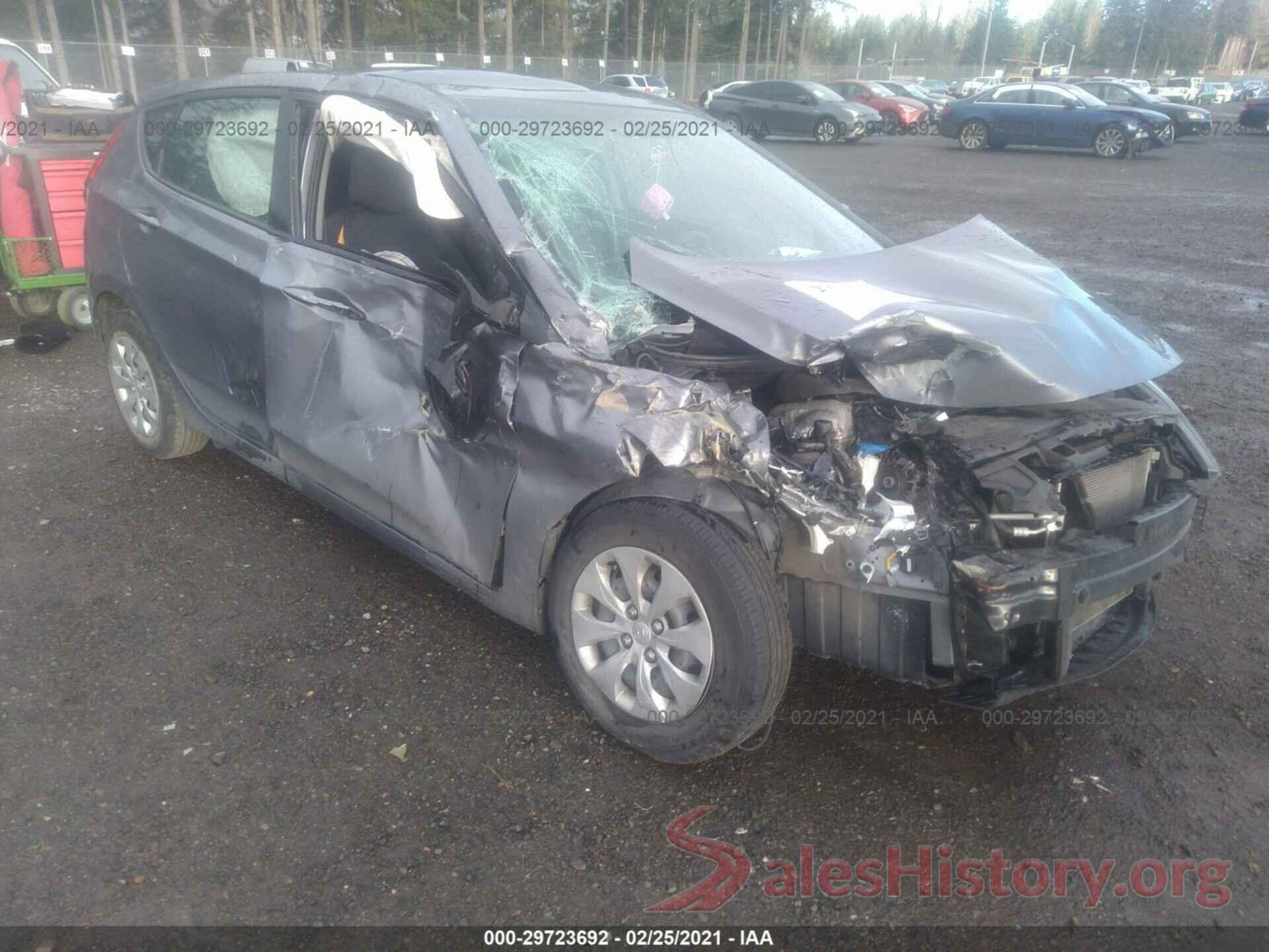 KMHCT5AE4HU342854 2017 HYUNDAI ACCENT