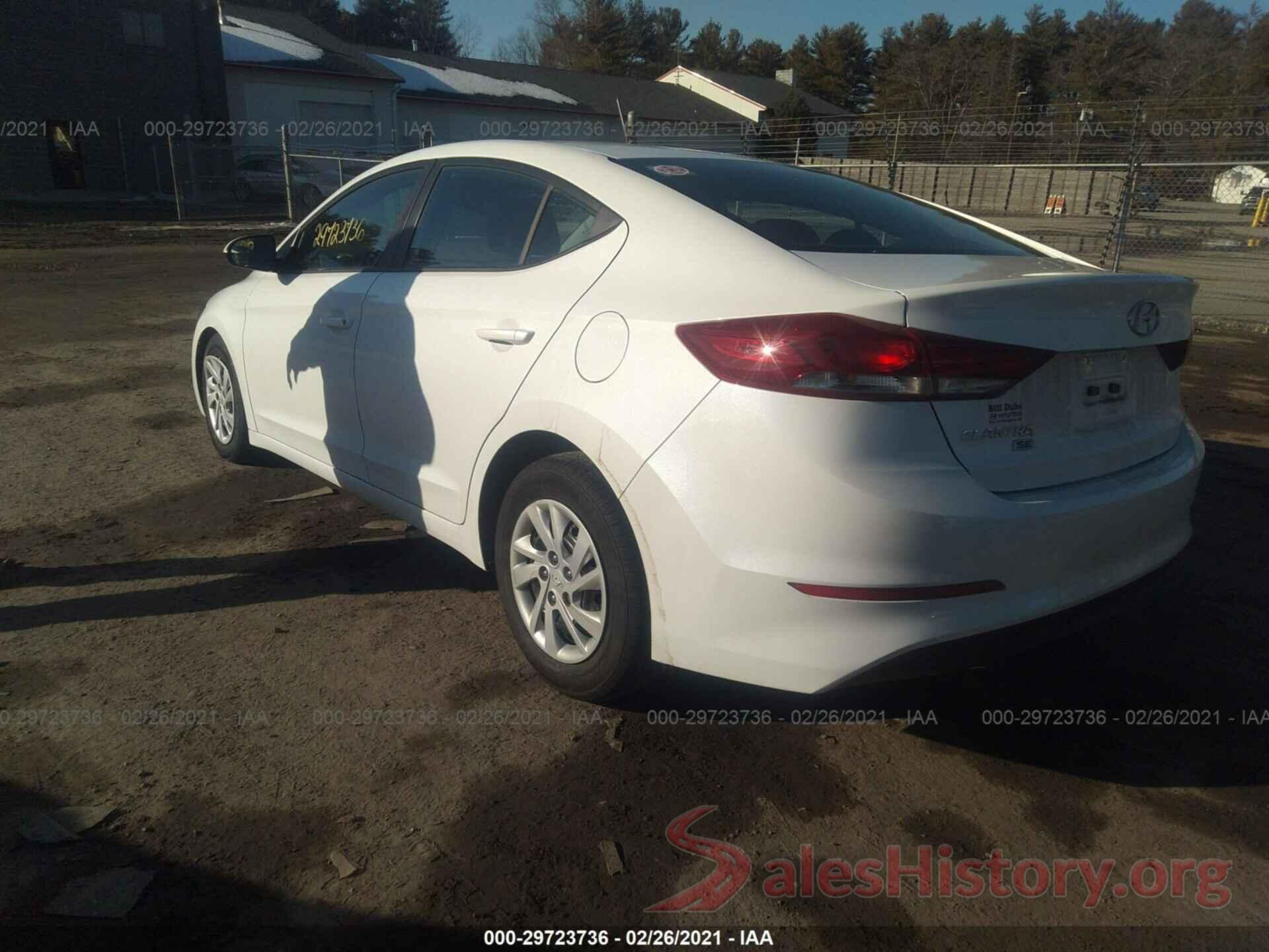 5NPD74LF9JH275892 2018 HYUNDAI ELANTRA