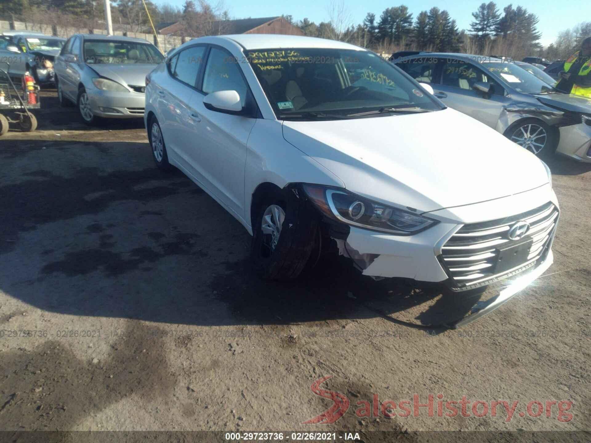 5NPD74LF9JH275892 2018 HYUNDAI ELANTRA