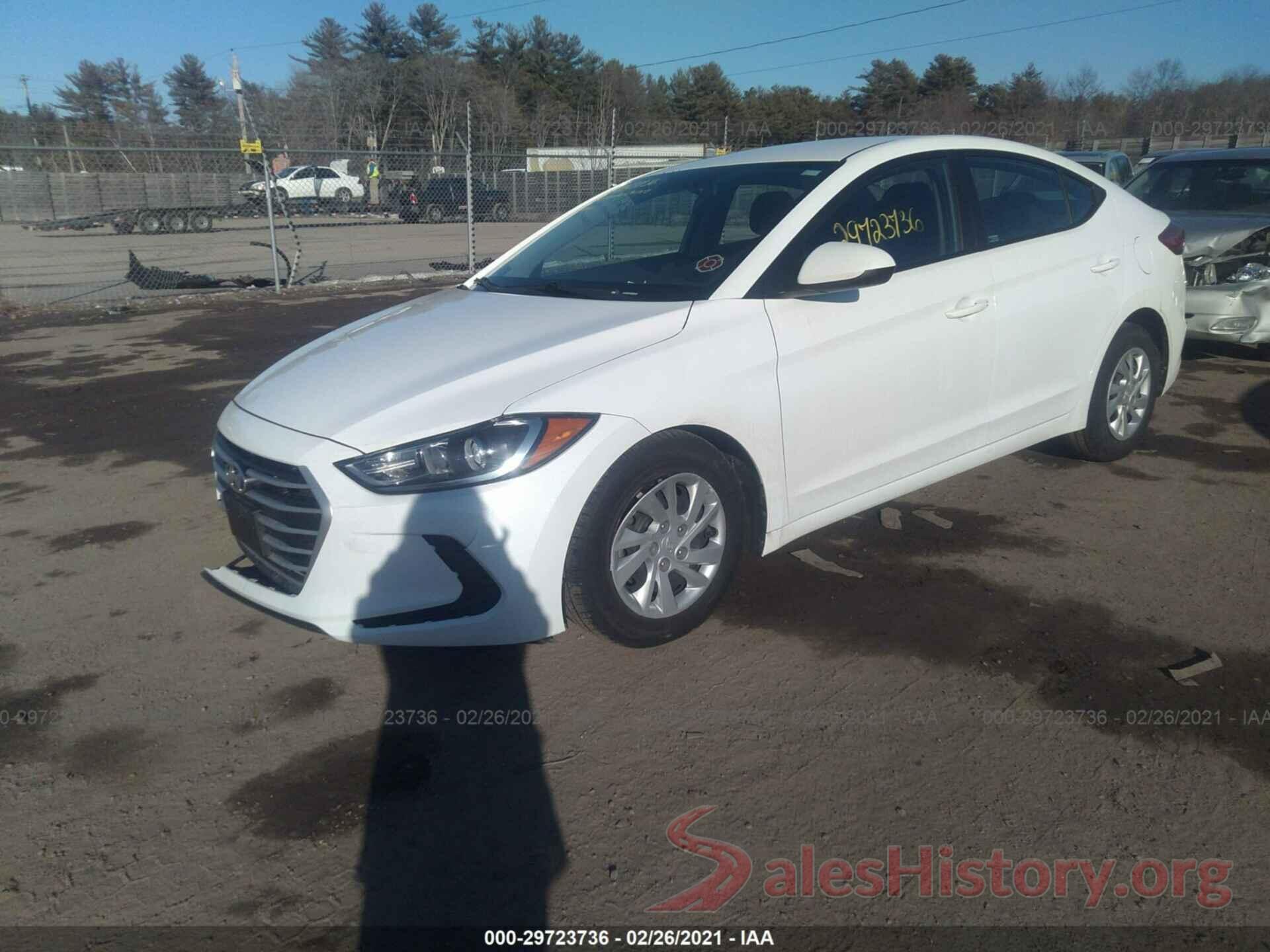 5NPD74LF9JH275892 2018 HYUNDAI ELANTRA