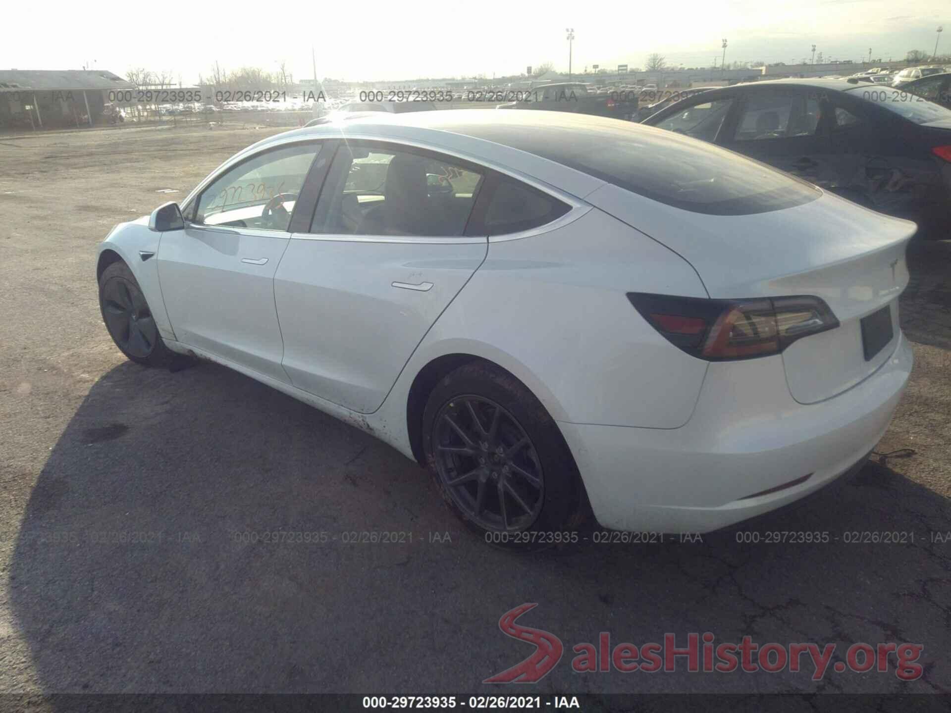 5YJ3E1EBXLF735329 2020 TESLA MODEL 3