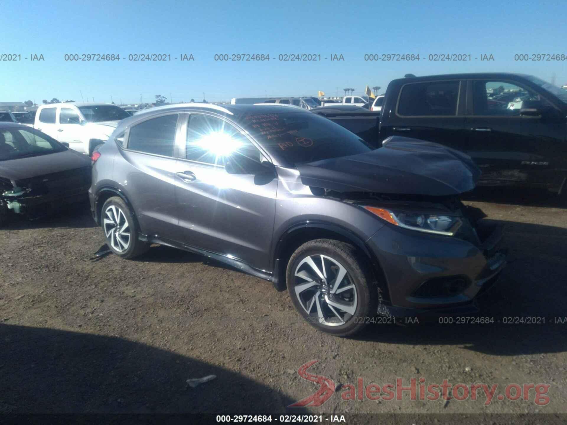 3CZRU5H10KM730457 2019 HONDA HR-V