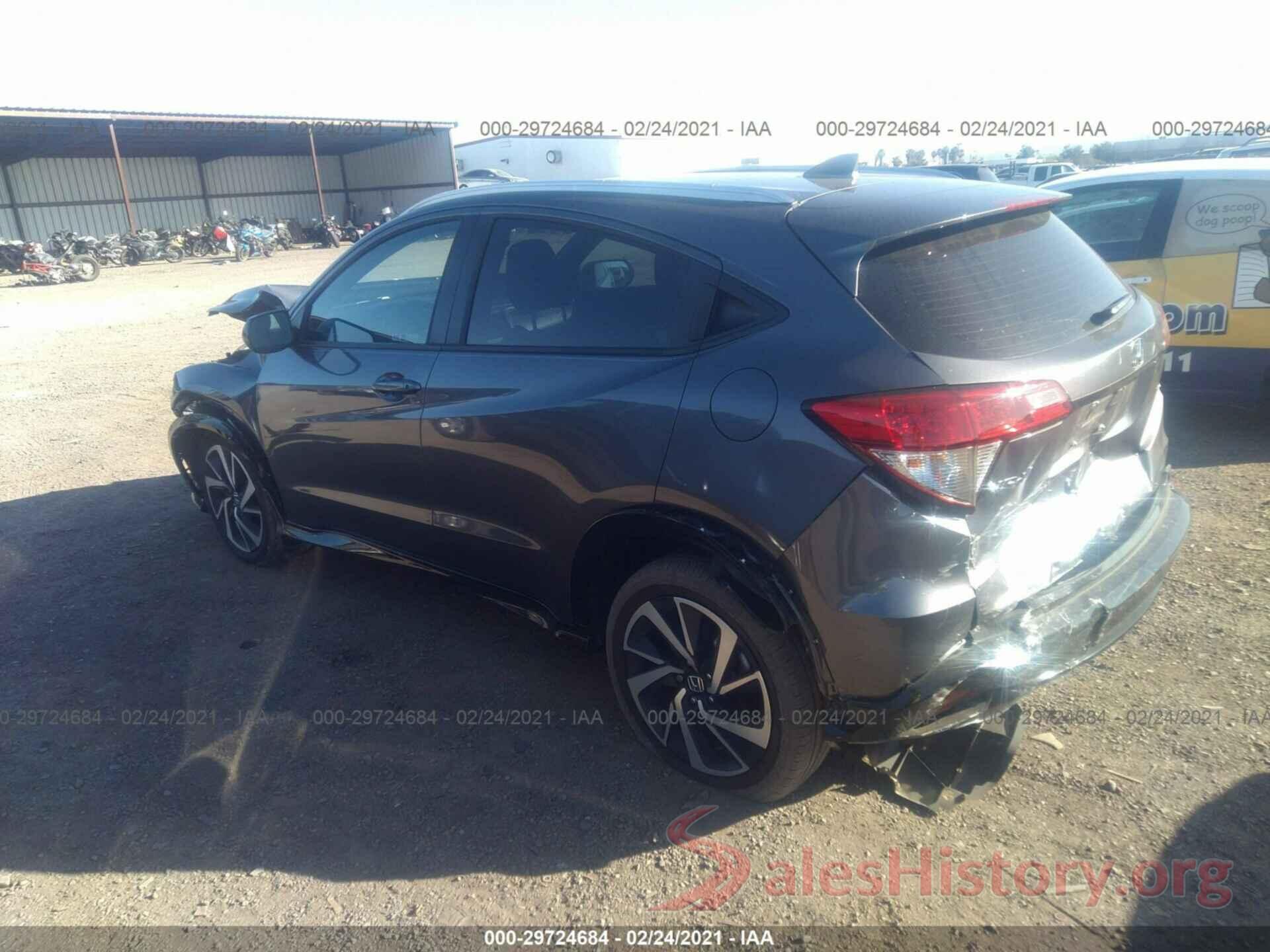 3CZRU5H10KM730457 2019 HONDA HR-V