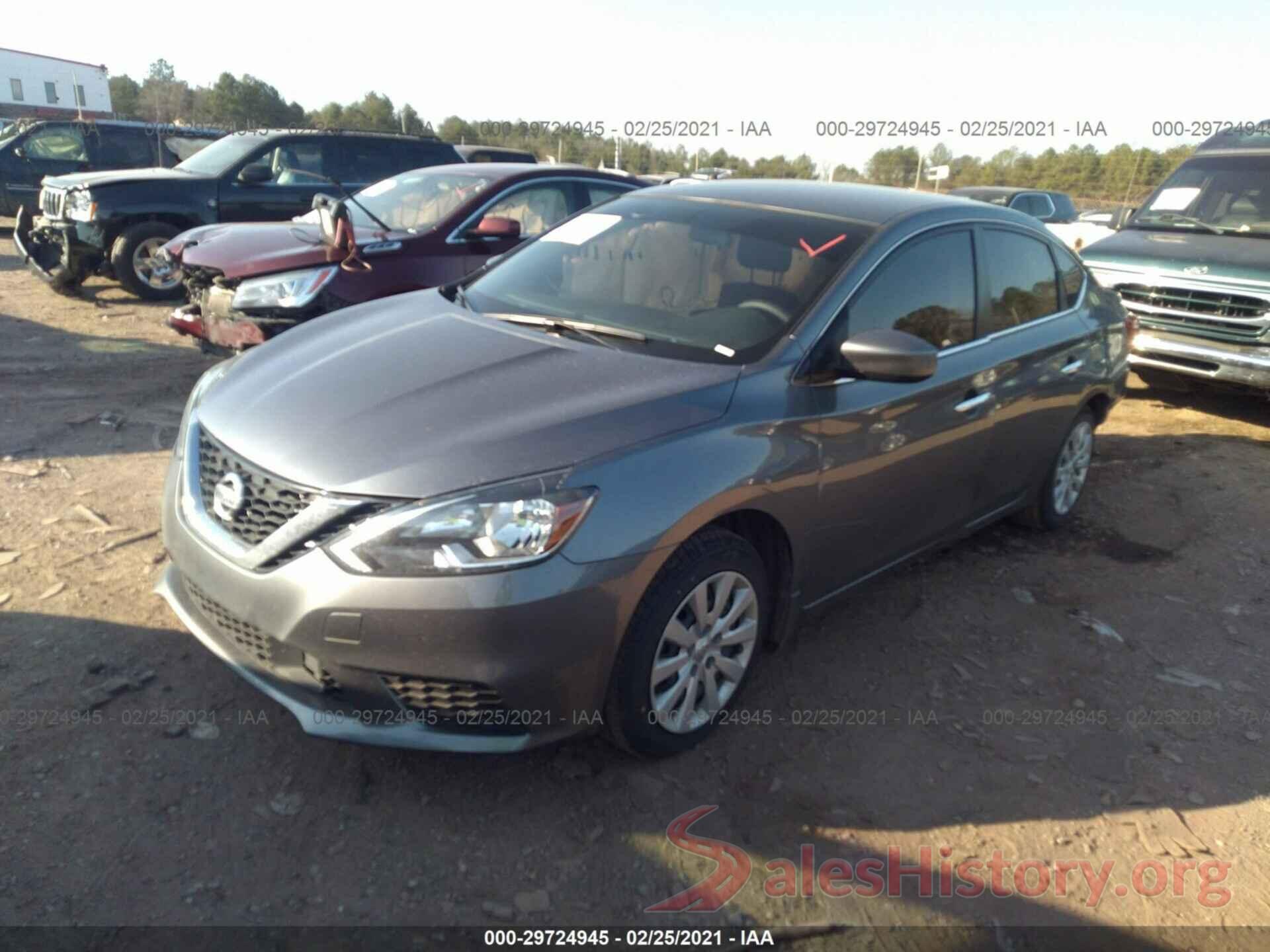 3N1AB7AP6KY457040 2019 NISSAN SENTRA