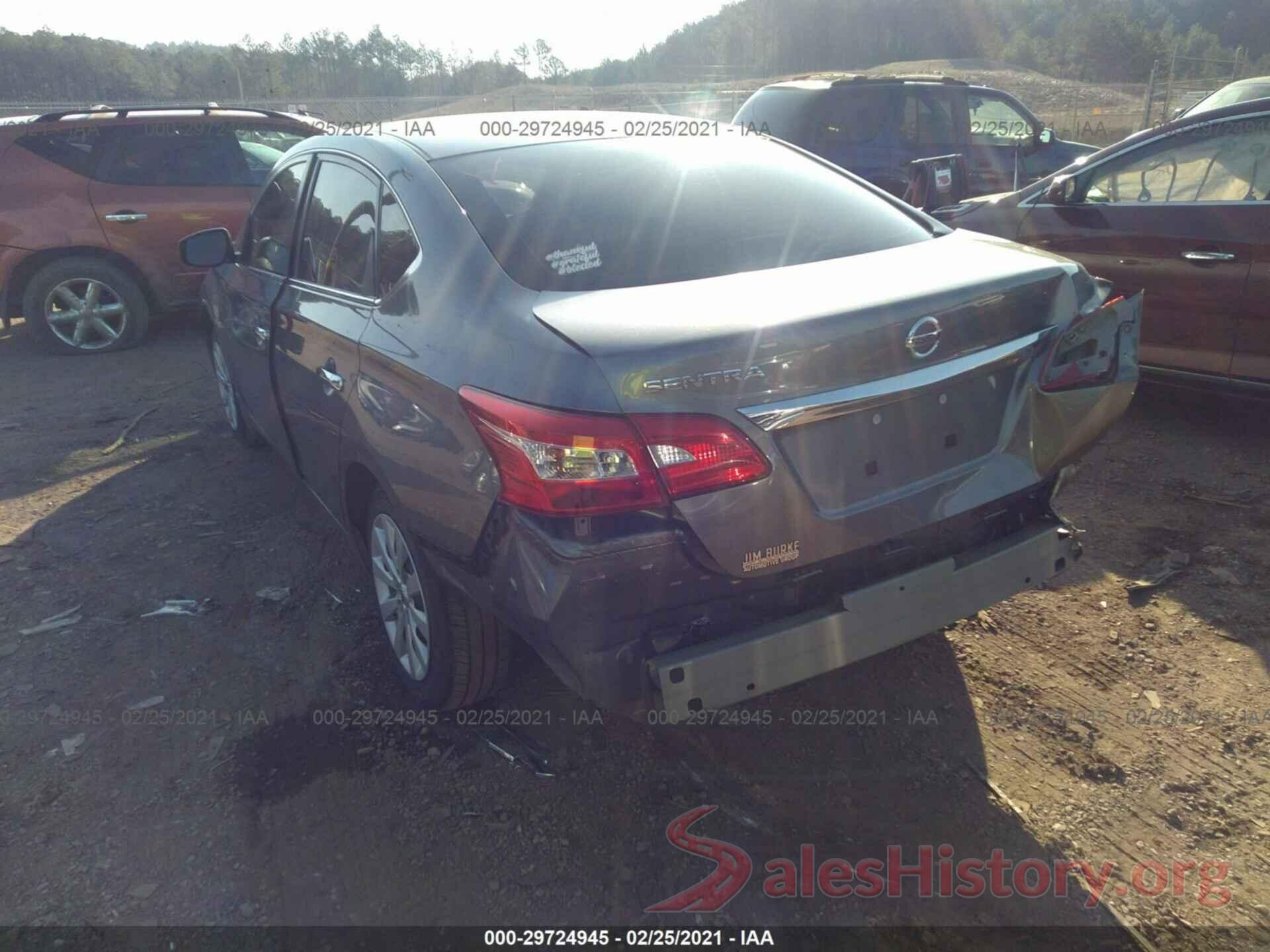 3N1AB7AP6KY457040 2019 NISSAN SENTRA