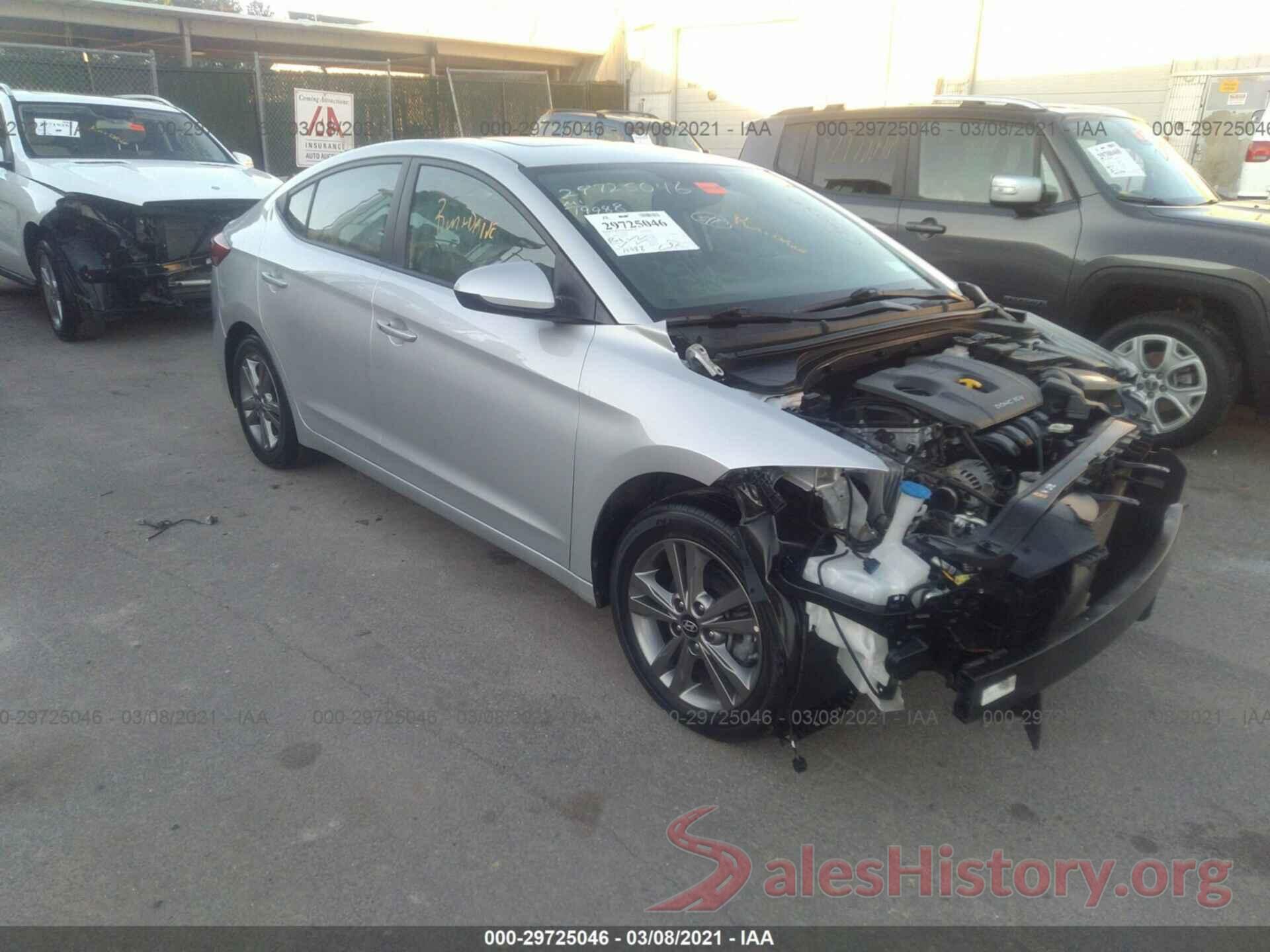 5NPD84LF9JH258099 2018 HYUNDAI ELANTRA