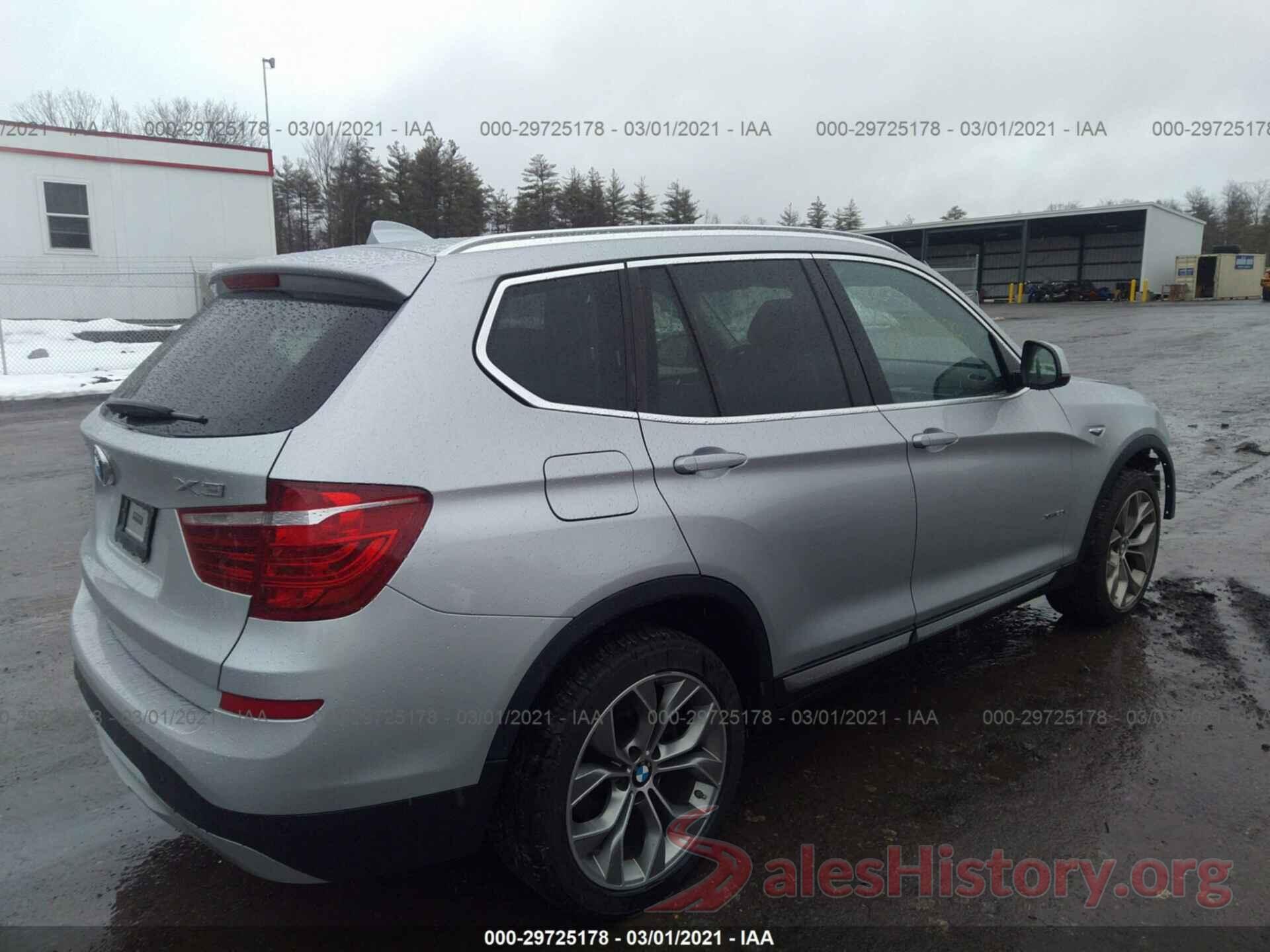 5UXWX9C53G0D73854 2016 BMW X3