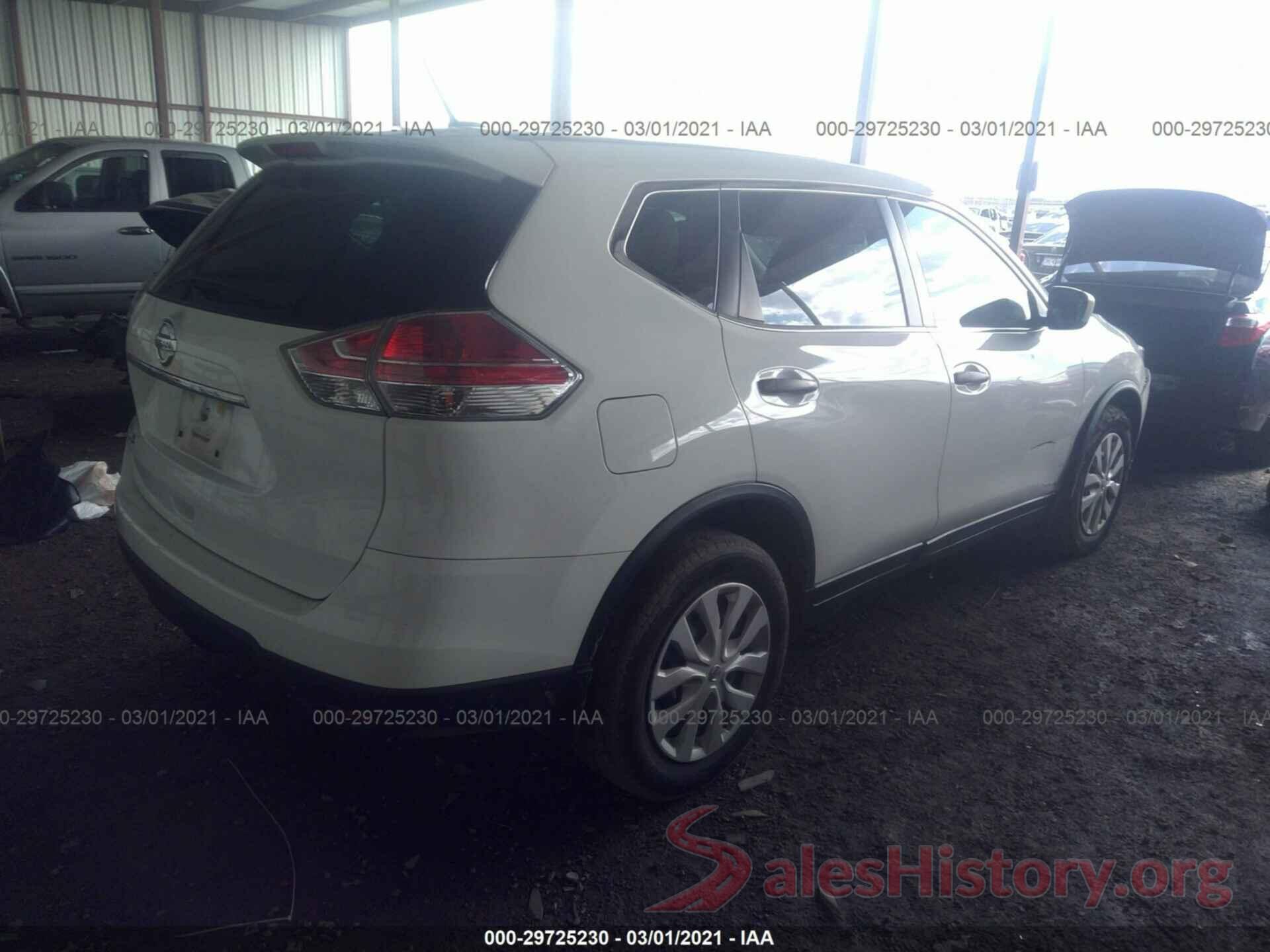 5N1AT2MT1GC876270 2016 NISSAN ROGUE