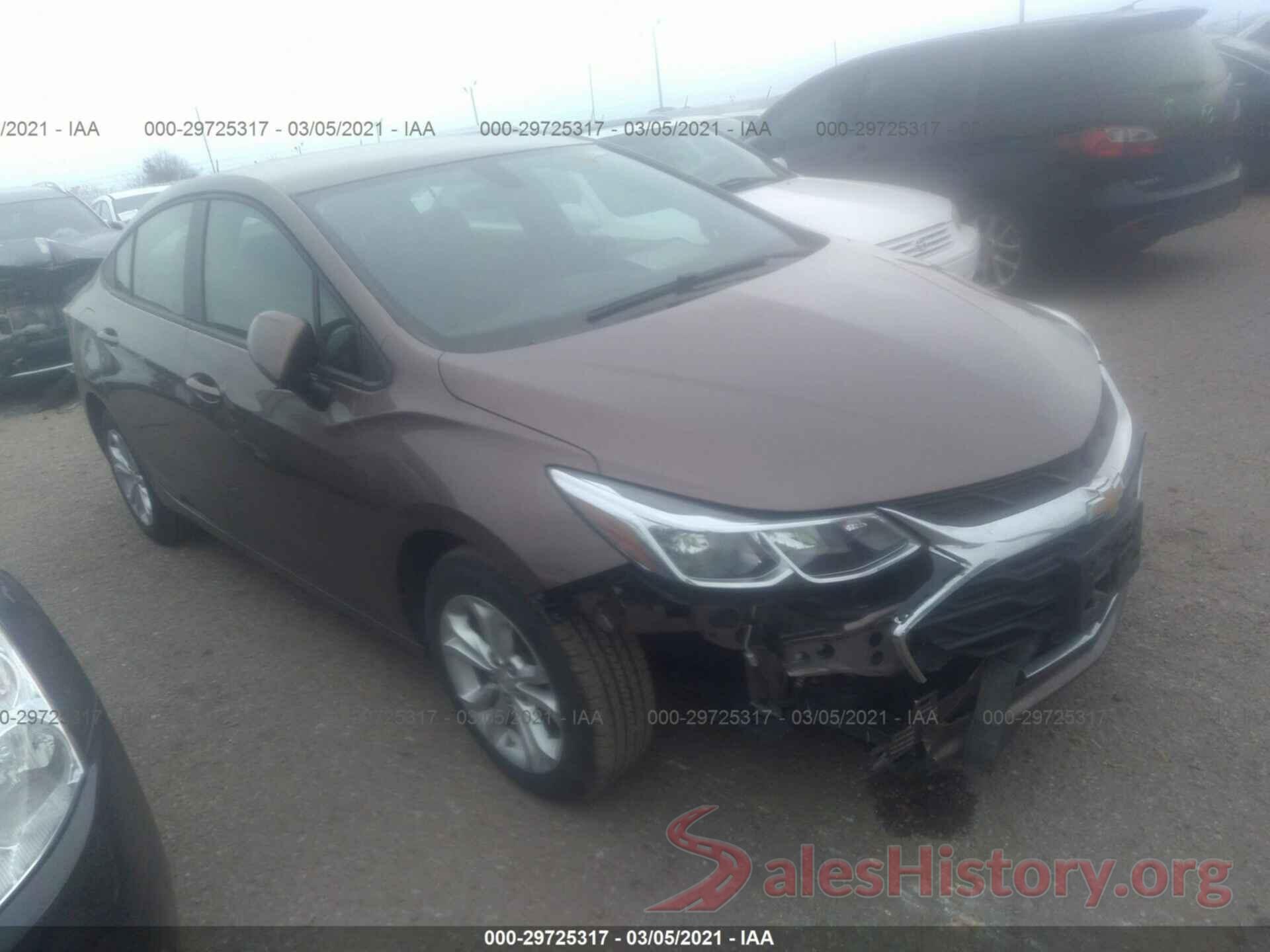 1G1BC5SM2K7130622 2019 CHEVROLET CRUZE