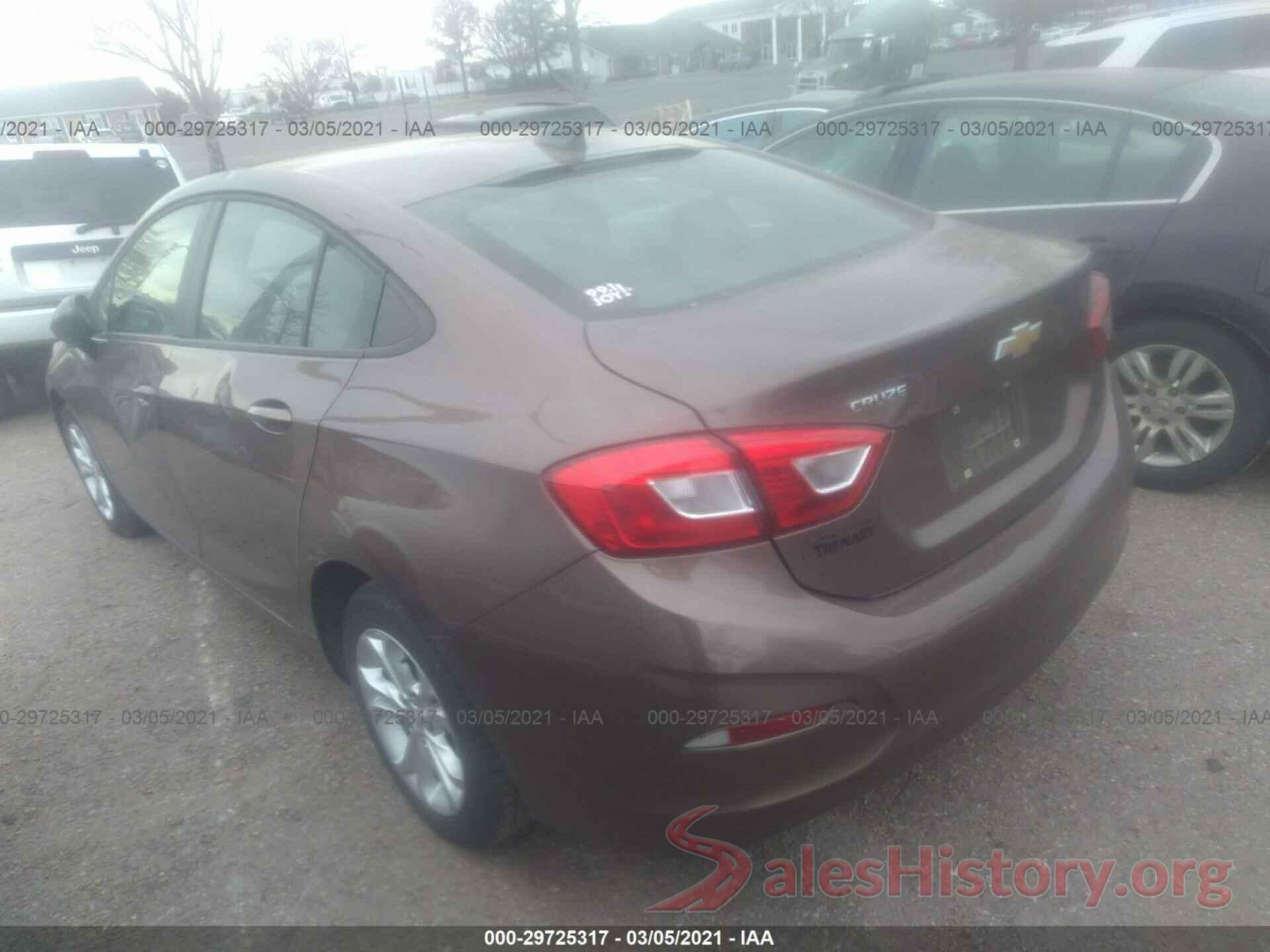 1G1BC5SM2K7130622 2019 CHEVROLET CRUZE