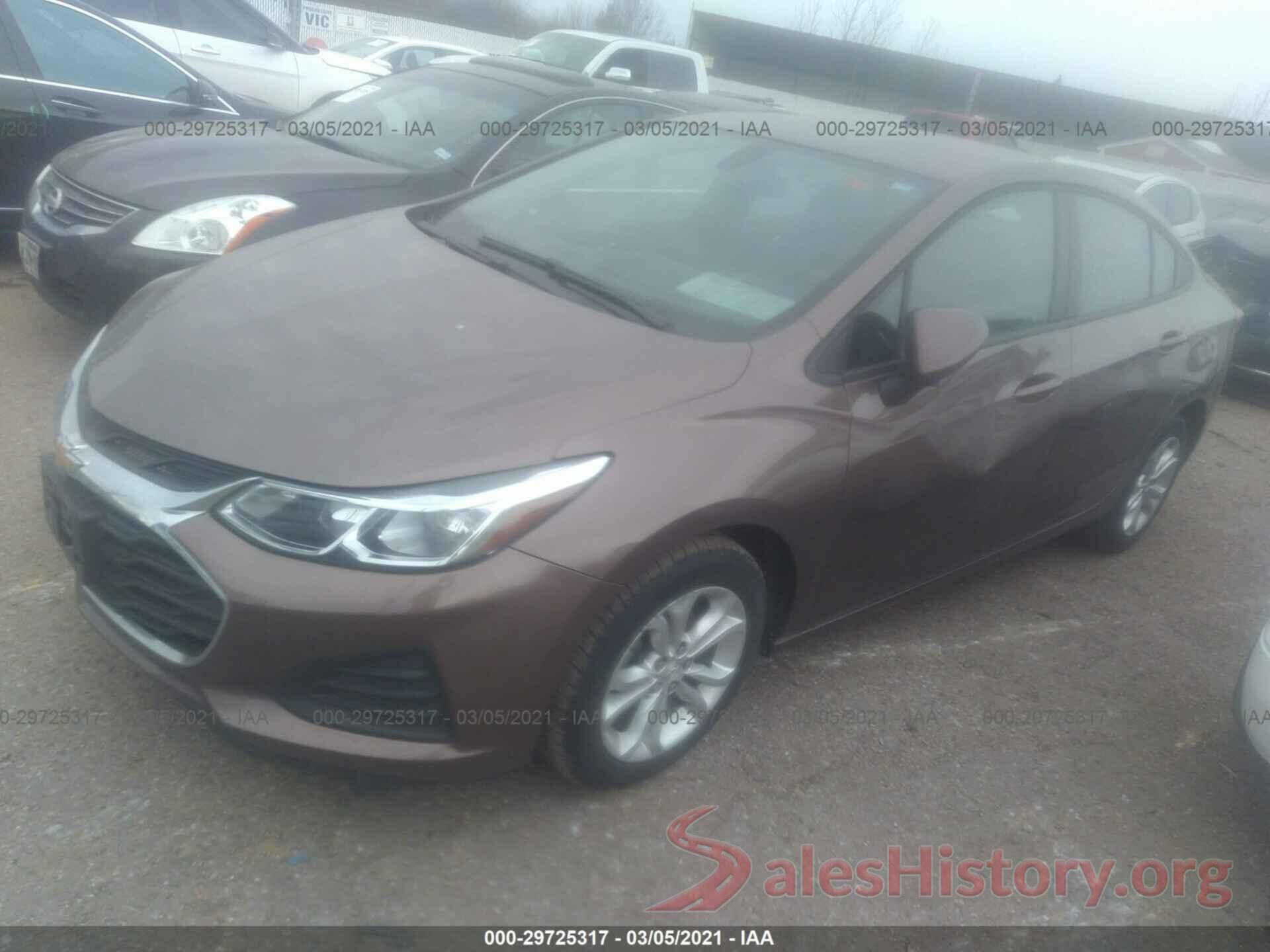 1G1BC5SM2K7130622 2019 CHEVROLET CRUZE