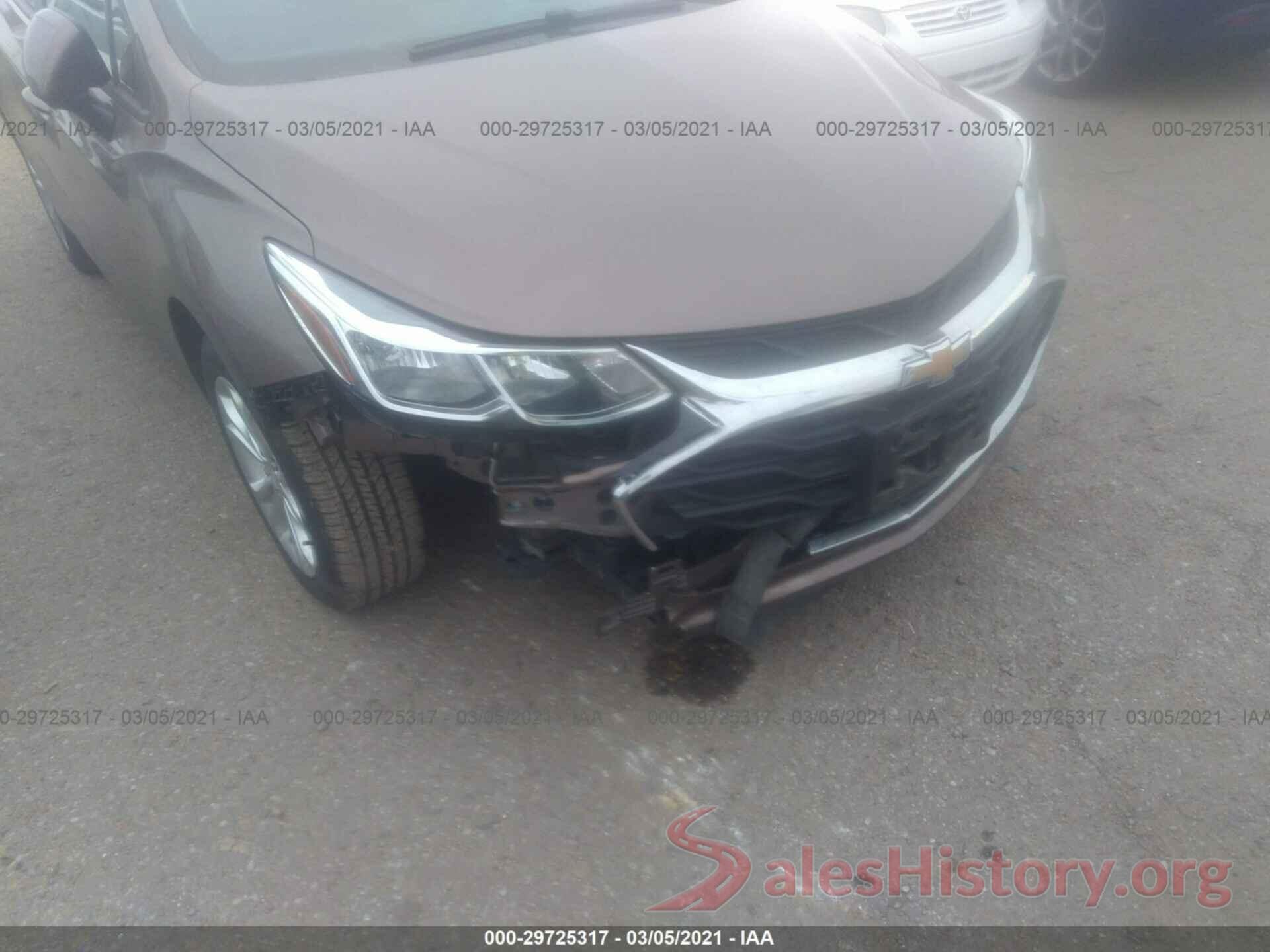 1G1BC5SM2K7130622 2019 CHEVROLET CRUZE