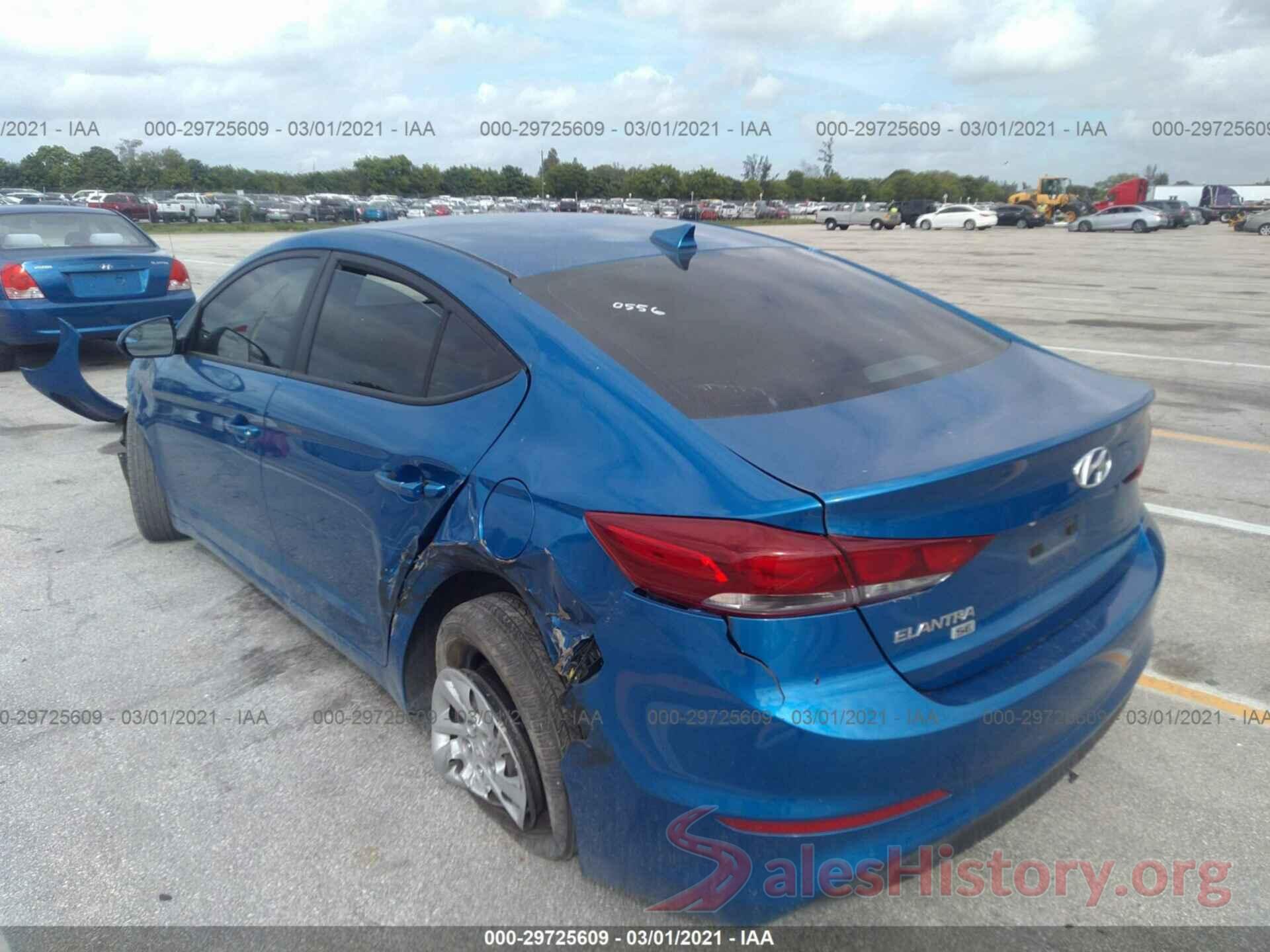 5NPD74LF0HH200556 2017 HYUNDAI ELANTRA