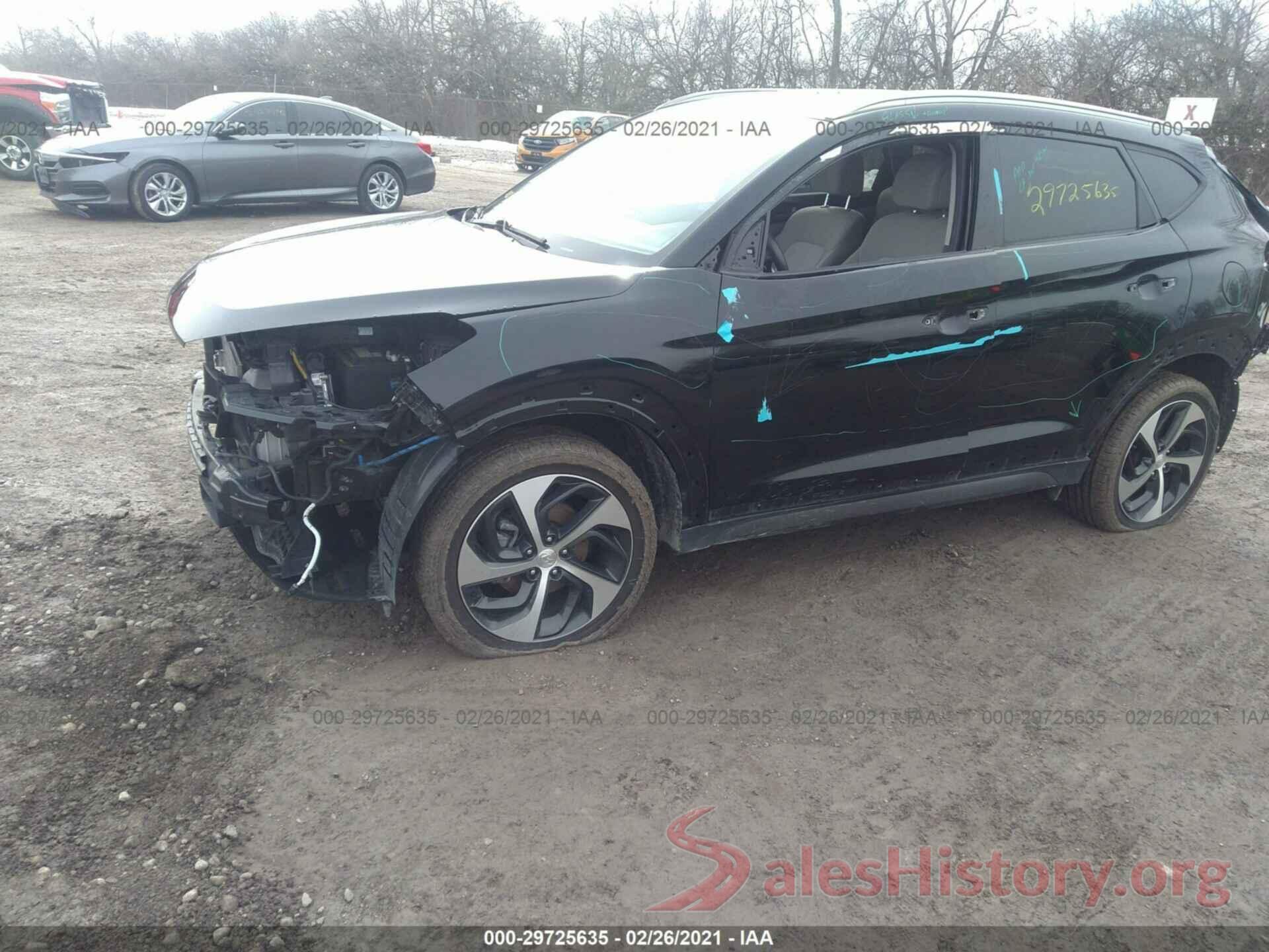 KM8J33A26GU215250 2016 HYUNDAI TUCSON