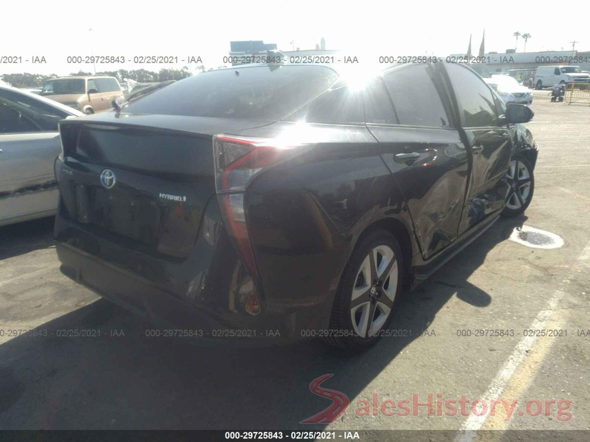 JTDKARFU5J3060957 2018 TOYOTA PRIUS