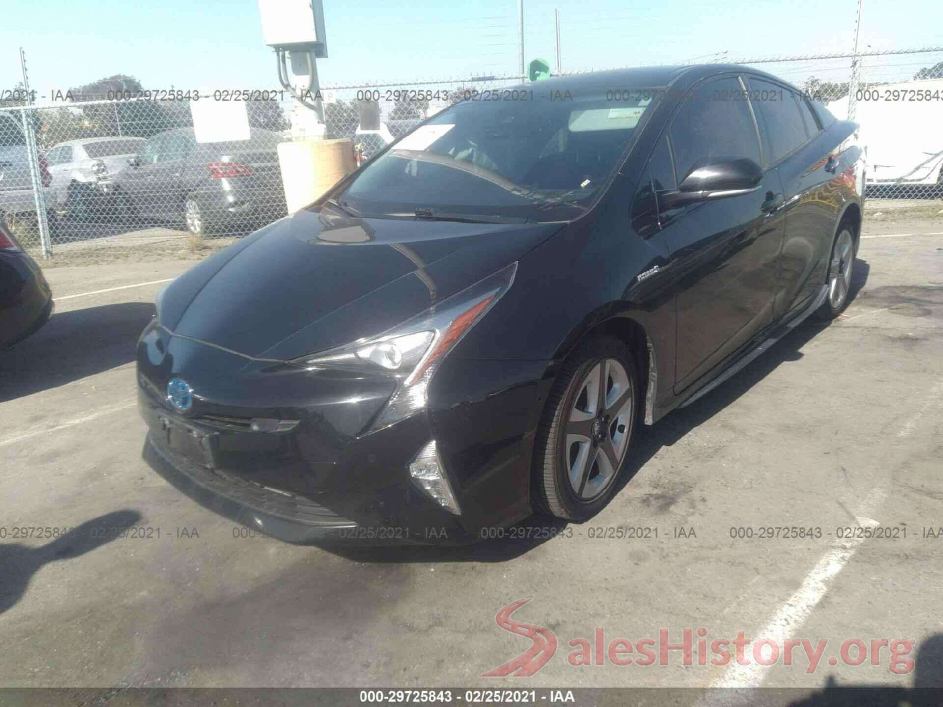 JTDKARFU5J3060957 2018 TOYOTA PRIUS