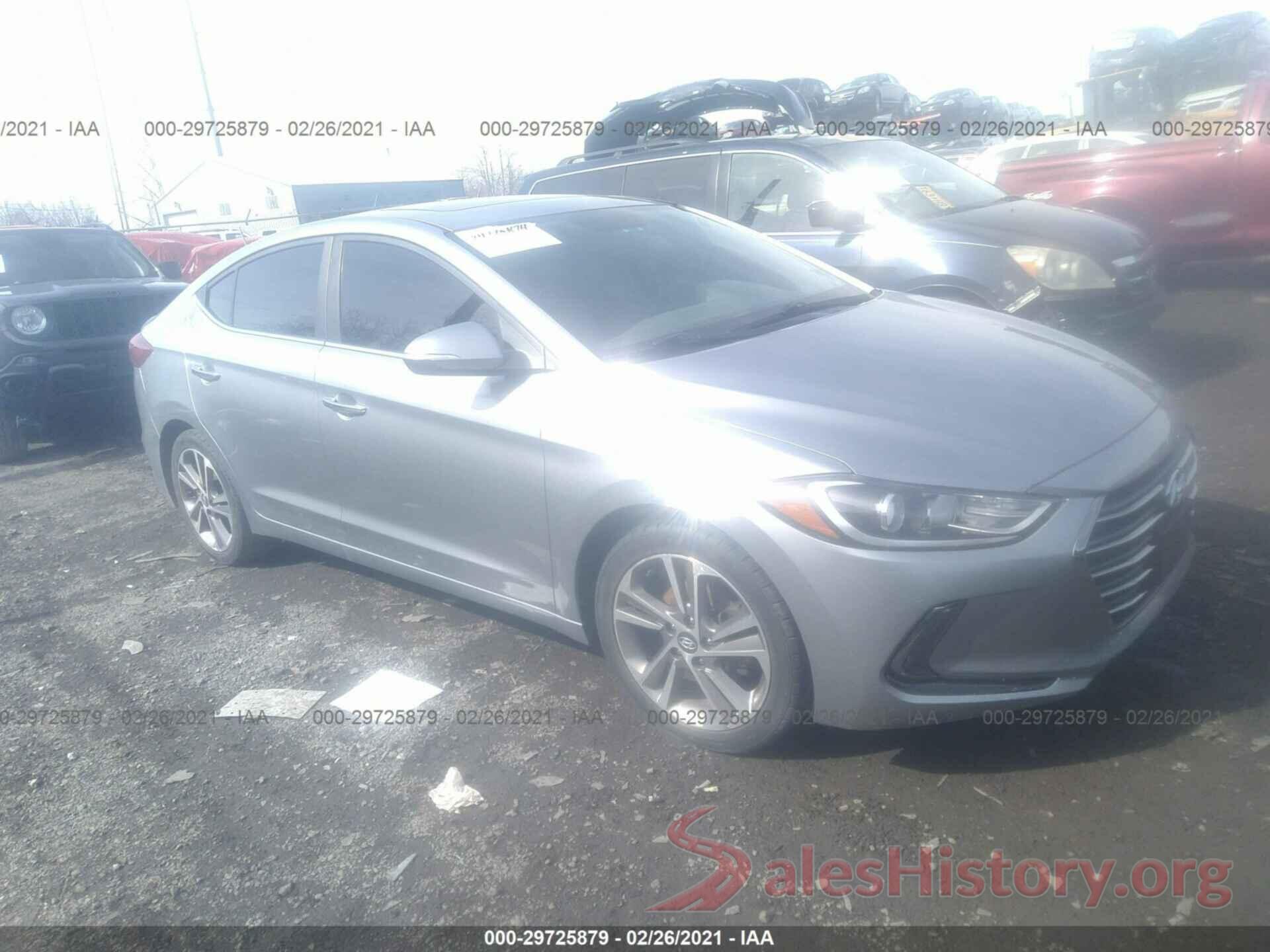 5NPD84LF6HH049817 2017 HYUNDAI ELANTRA