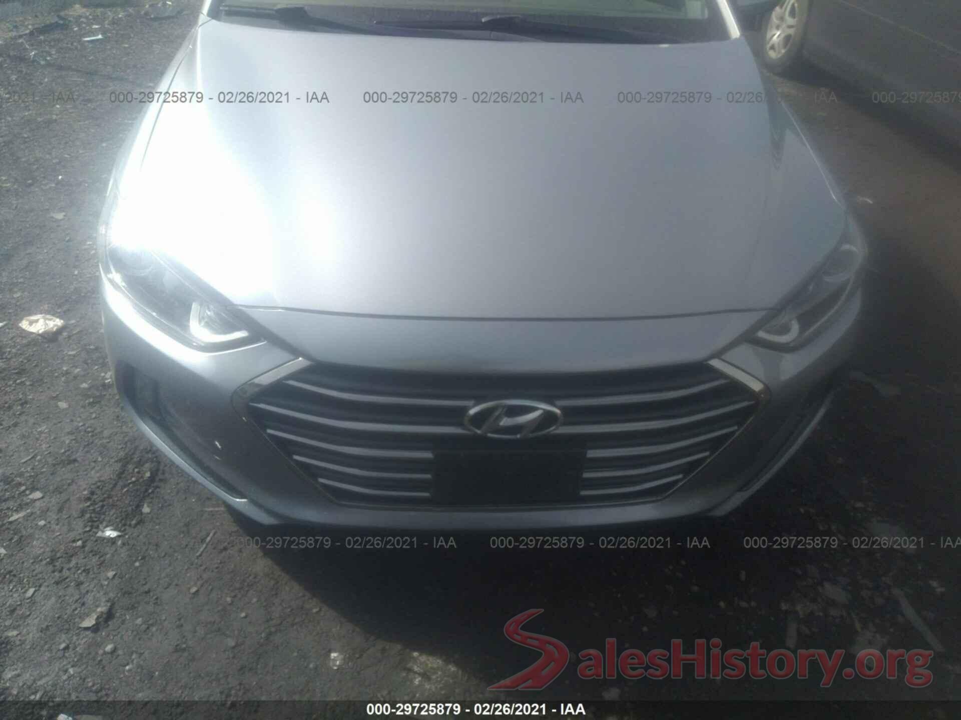 5NPD84LF6HH049817 2017 HYUNDAI ELANTRA