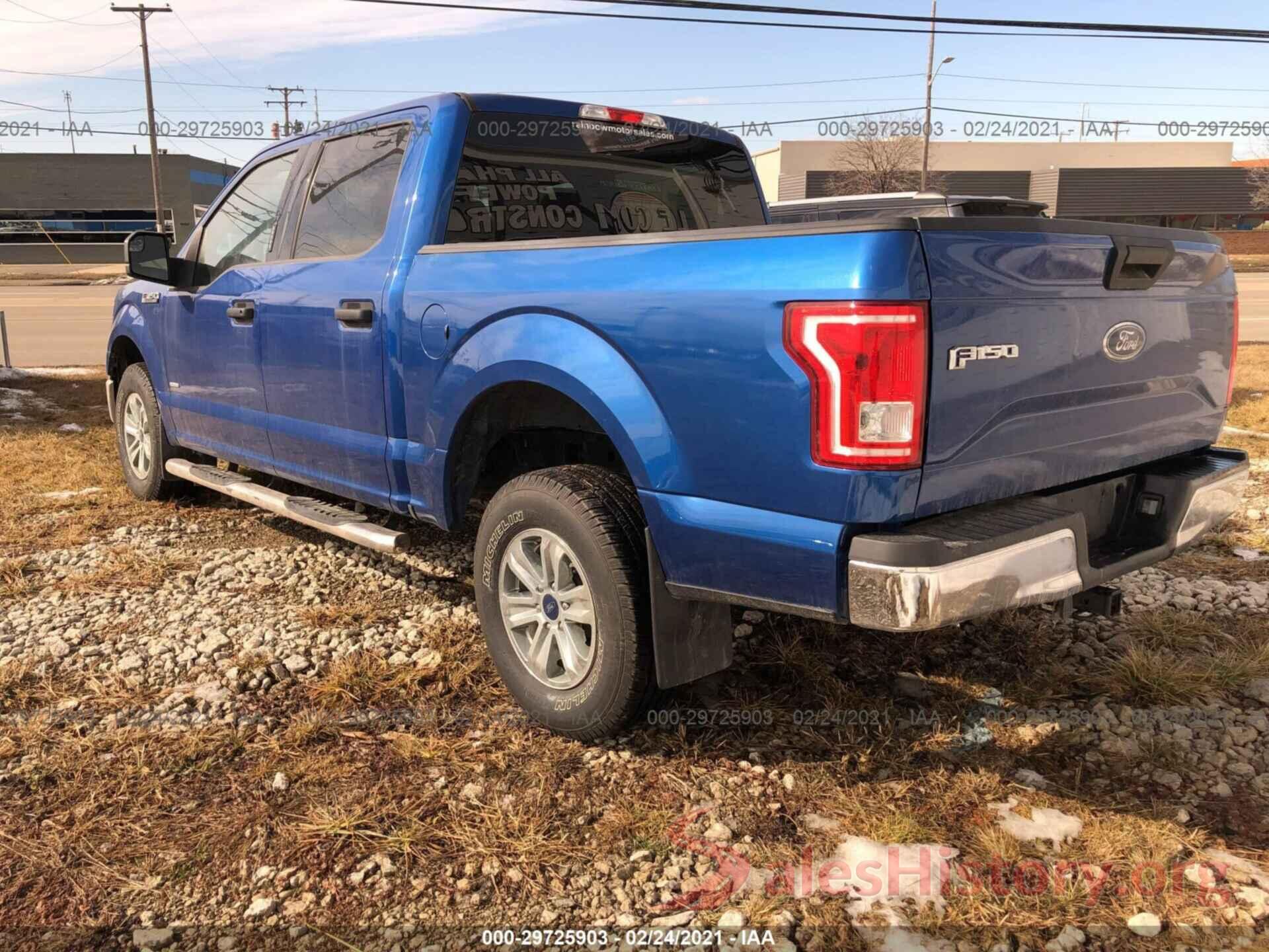 1FTEW1EGXHKD01049 2017 FORD F-150