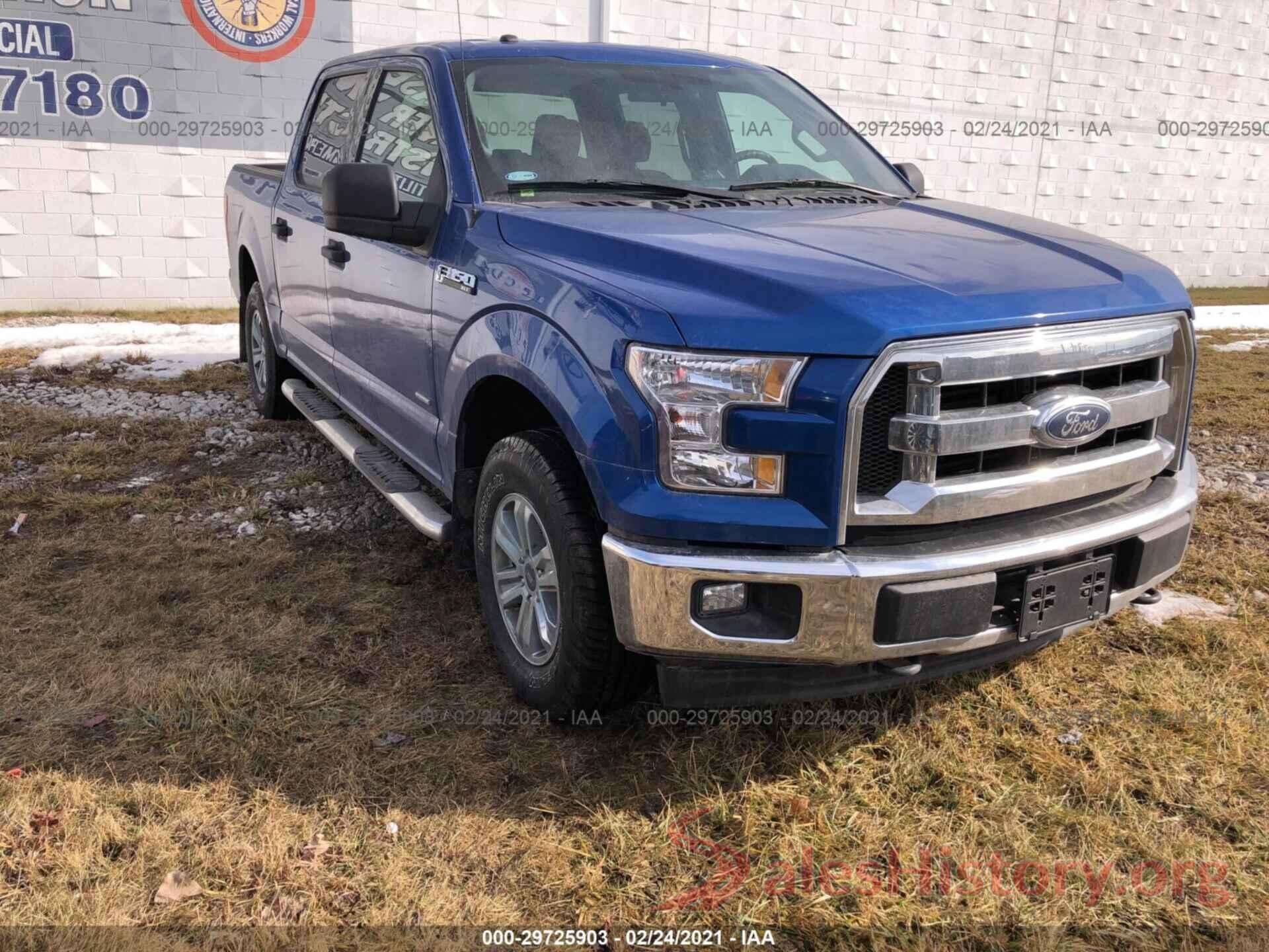 1FTEW1EGXHKD01049 2017 FORD F-150