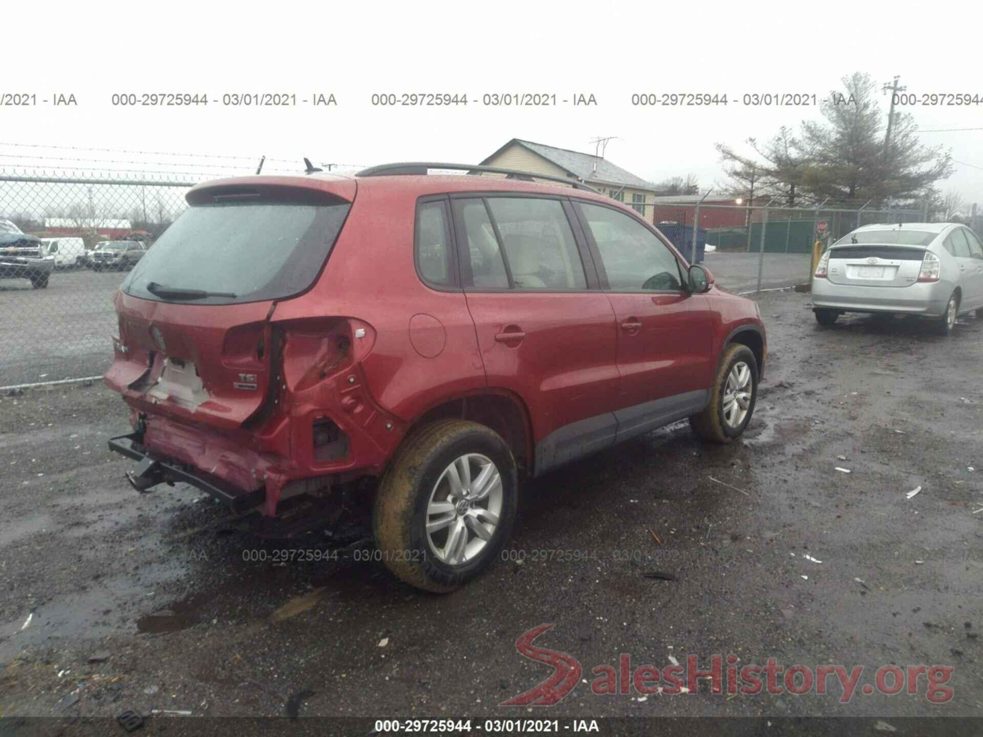 WVGBV7AX5GW014252 2016 VOLKSWAGEN TIGUAN