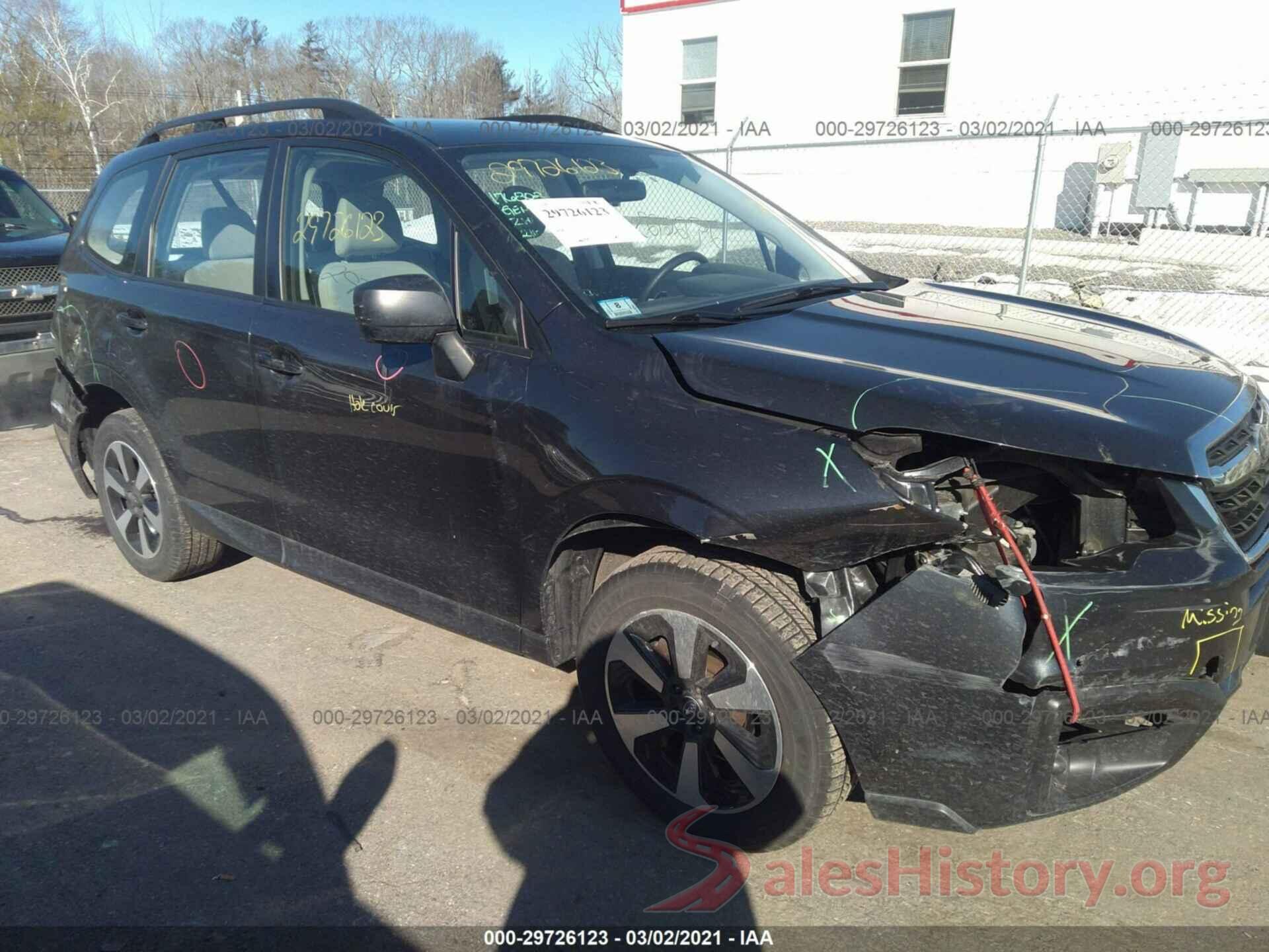 JF2SJABC5HH504870 2017 SUBARU FORESTER