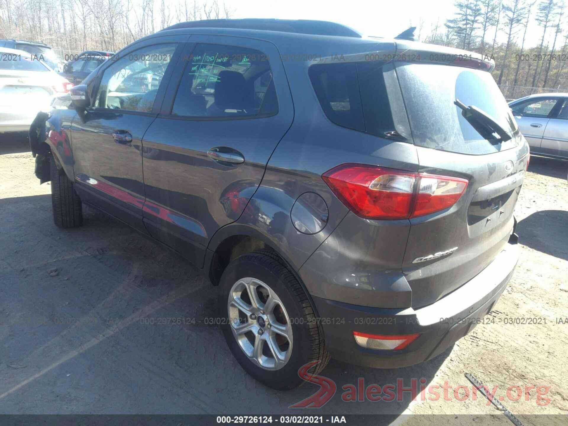 MAJ6S3GL8LC365766 2020 FORD ECOSPORT