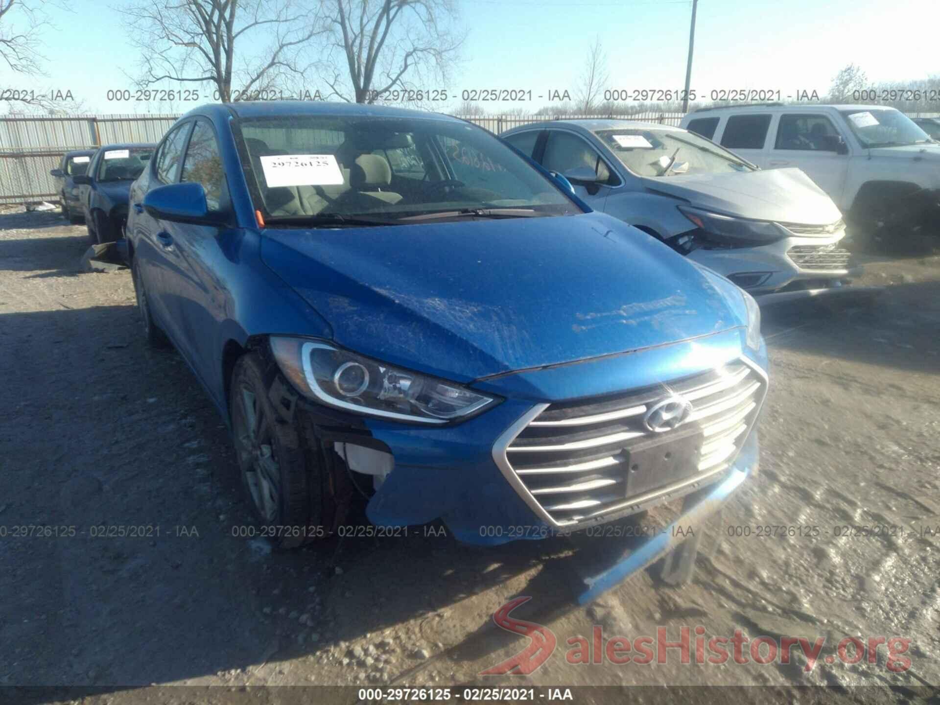 KMHD84LF4HU222820 2017 HYUNDAI ELANTRA