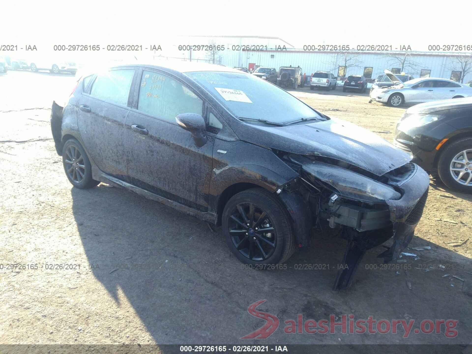 3FADP4DJ7KM165511 2019 FORD FIESTA