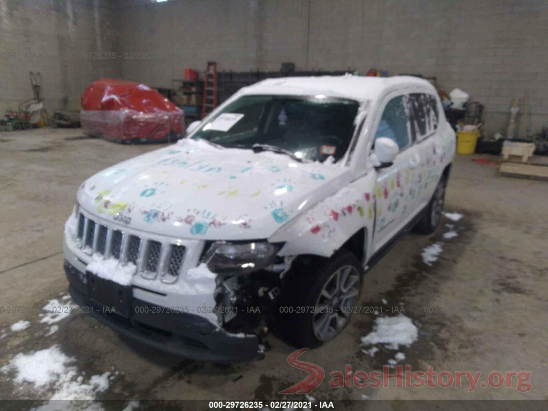 1C4NJDEB6GD558409 2016 JEEP COMPASS