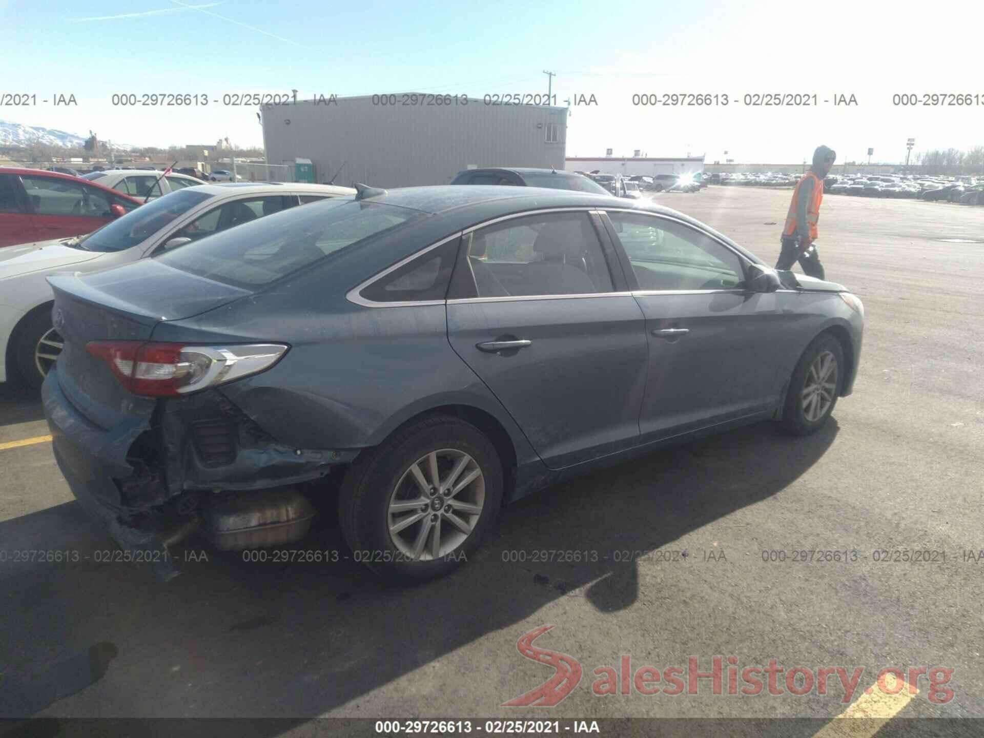 5NPE24AF5GH282398 2016 HYUNDAI SONATA