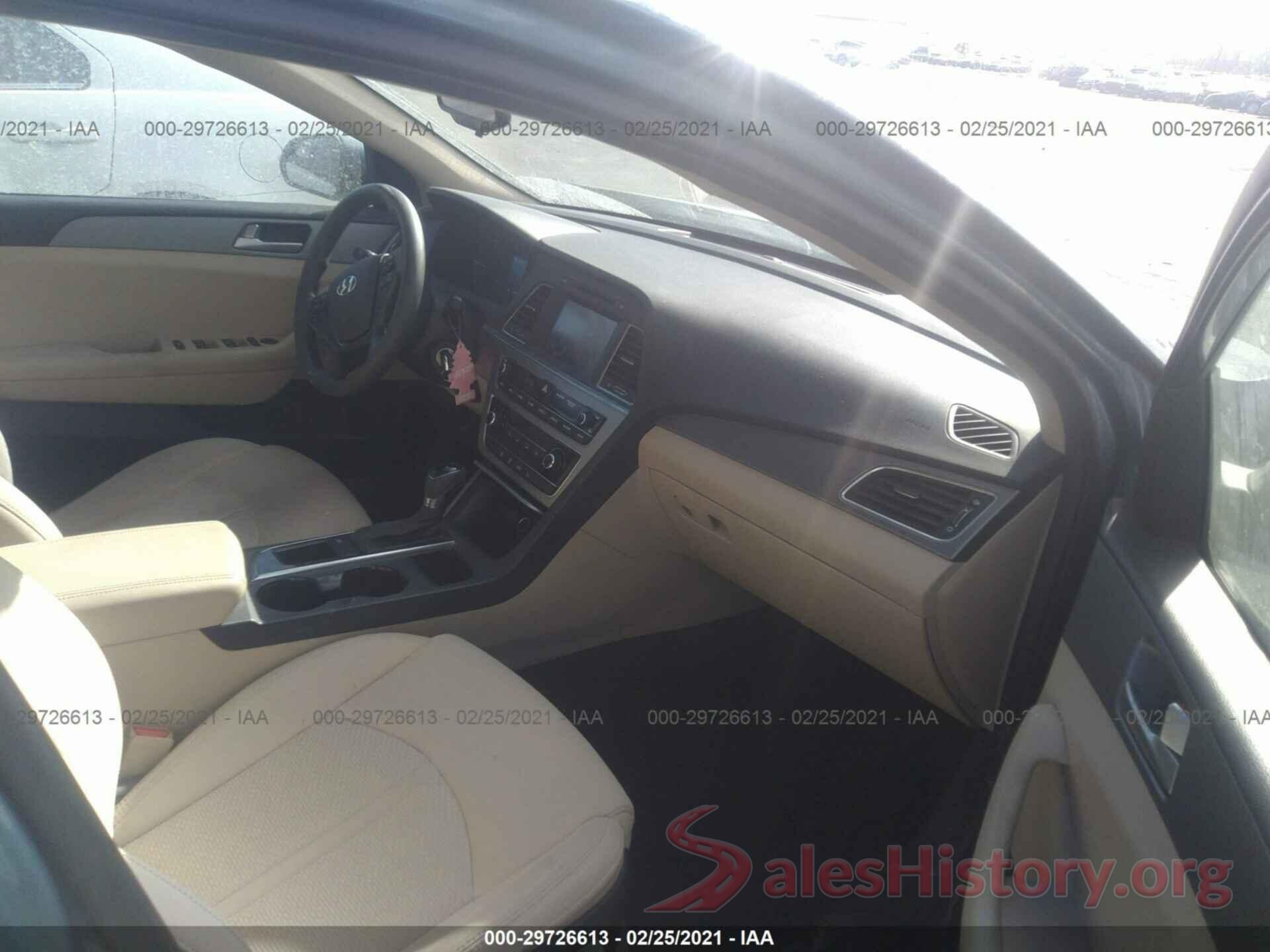 5NPE24AF5GH282398 2016 HYUNDAI SONATA